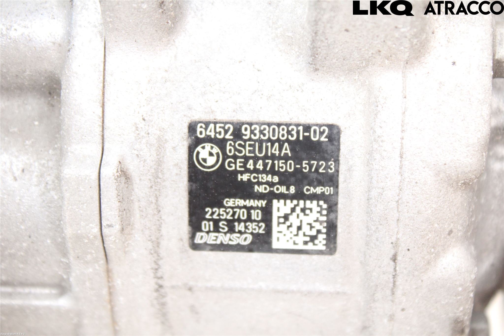 BMW 3 F30/F31/F80 12-19 Ac Kompressor