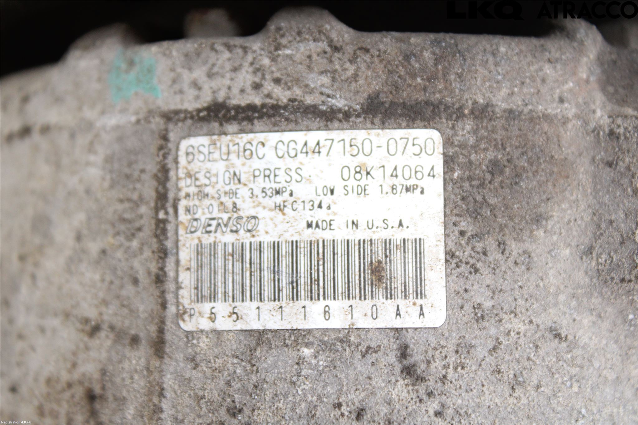 Dodge CALIBER Ac Kompressor