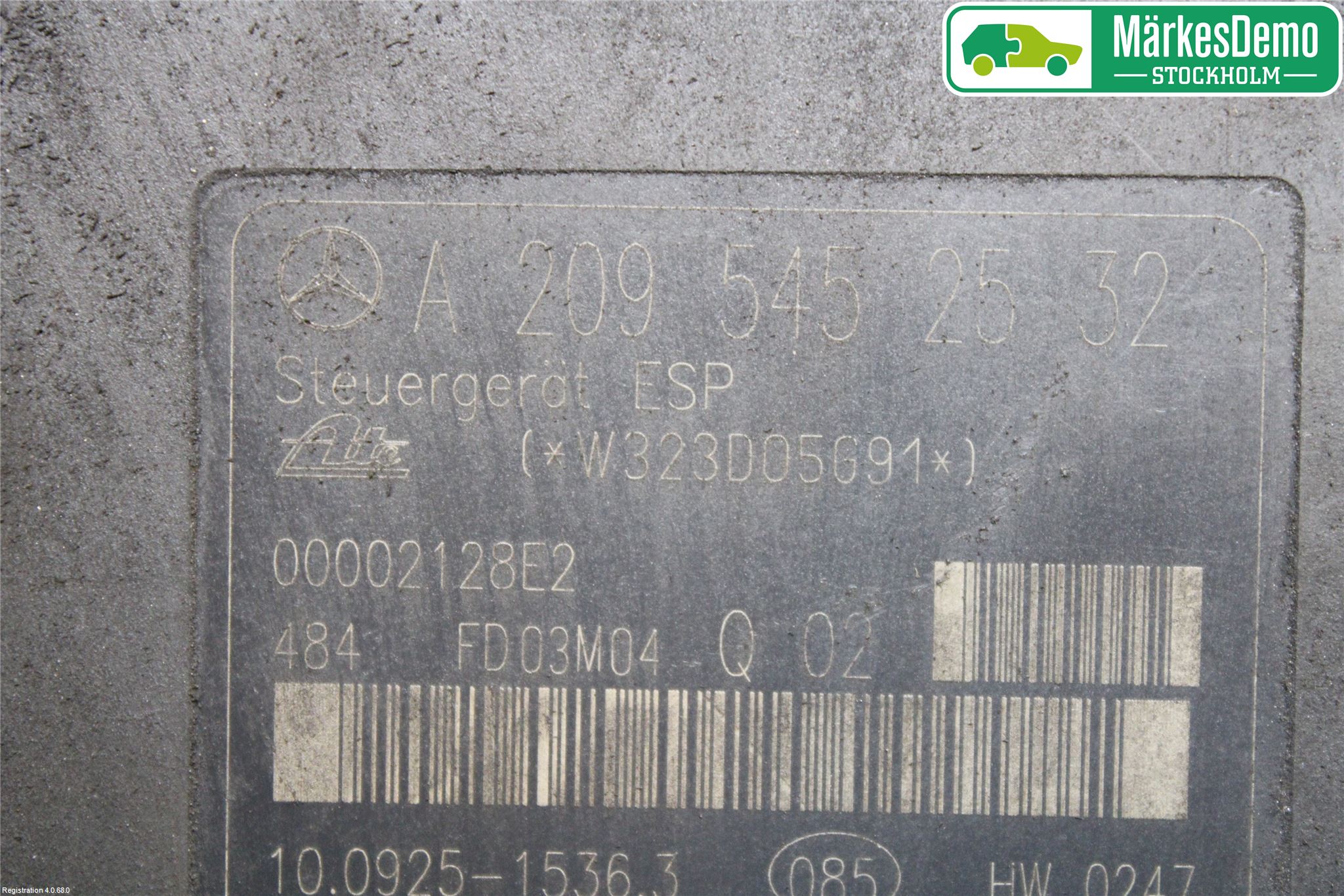 Mercedes-Benz MB C (203) 00-07 Abs Hydraulaggregat