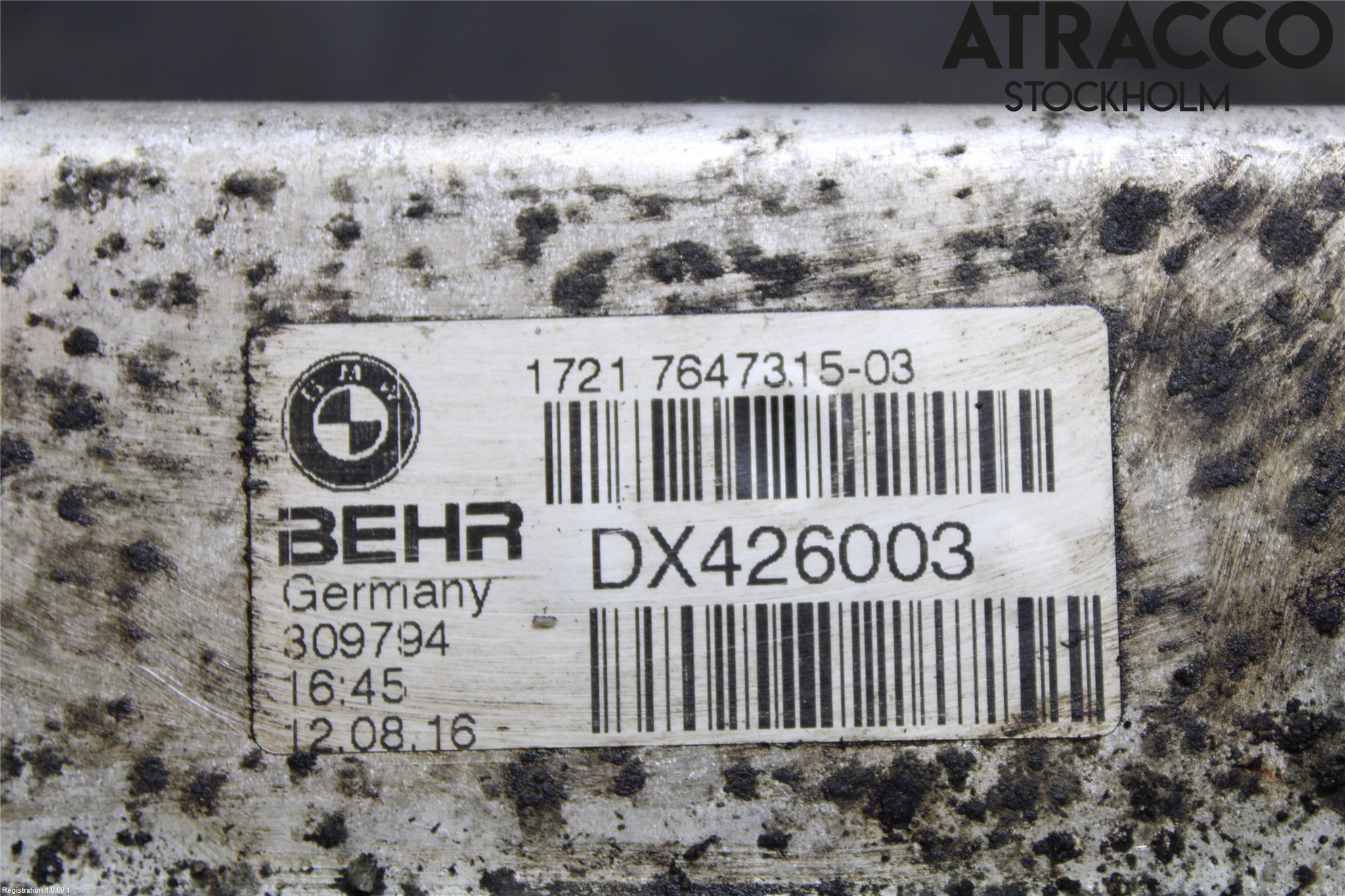 BMW X5 F15 13-18 Oljekylare Automat