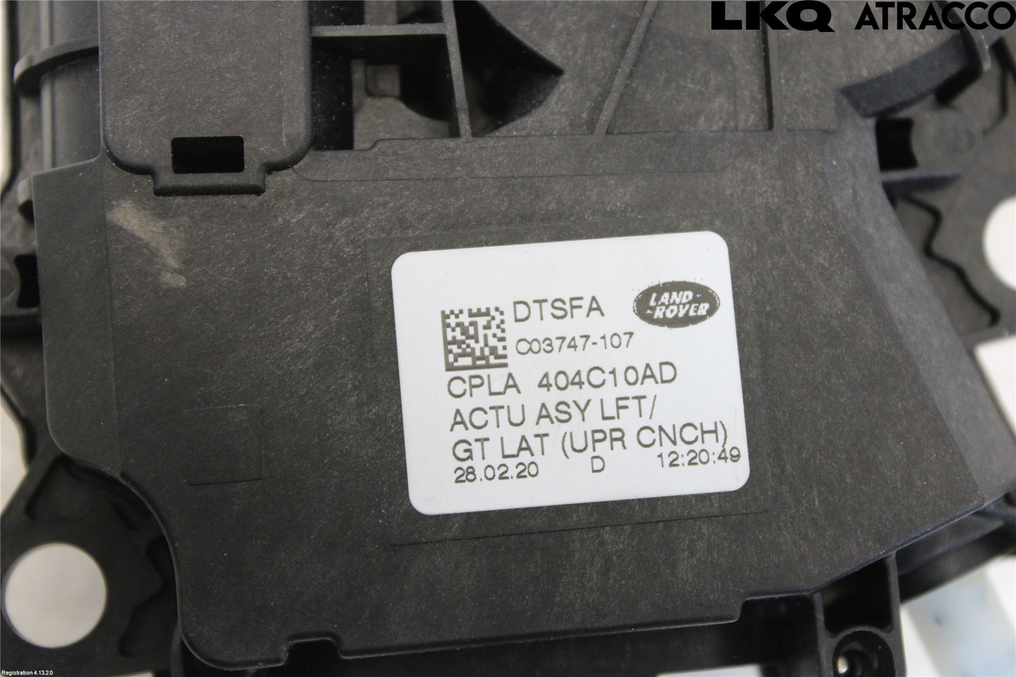 Landrover RANGE ROVER VELAR (L560) 17- Låskista Baklucka