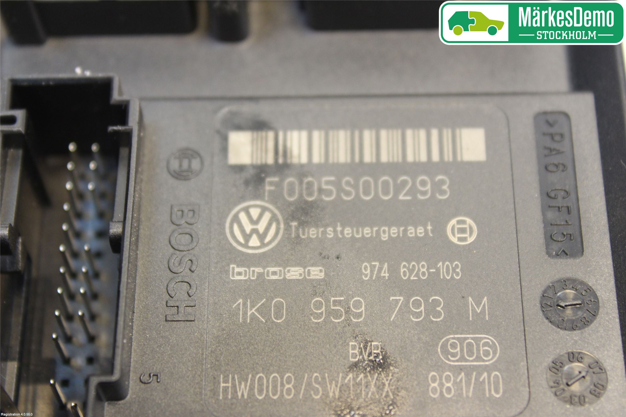 Volkswagen VW GOLF V 04-09 Fönsterhissmotor
