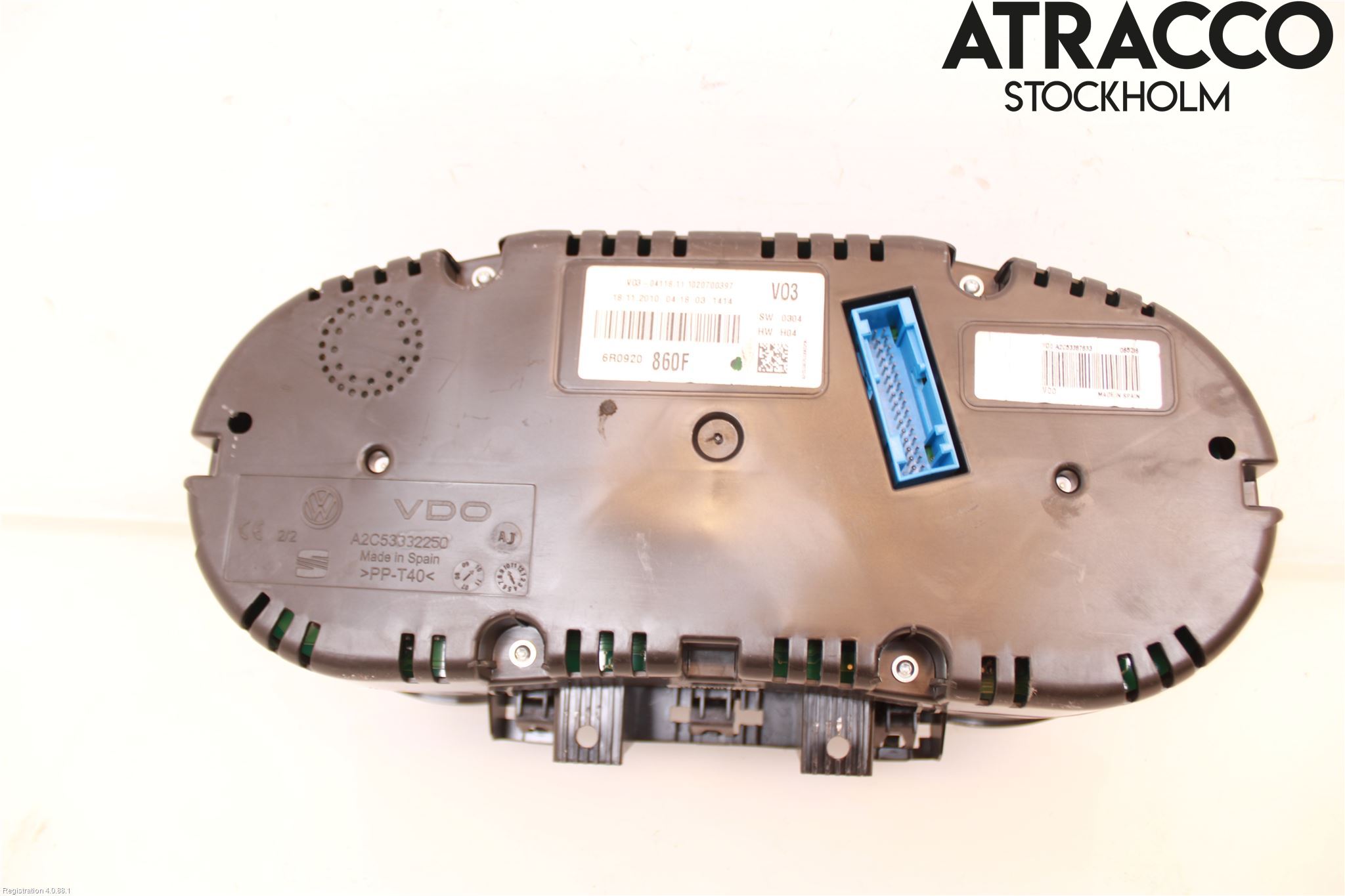 Volkswagen VW POLO 10-17 Instrument Komb