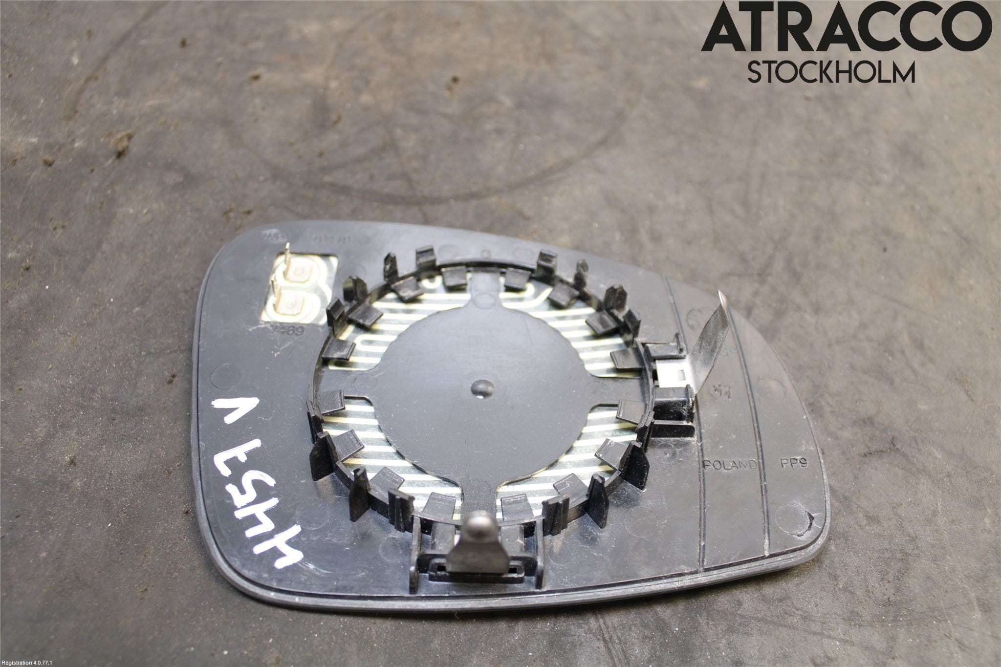 Skoda FABIA 07-14 Spegelglas Vä