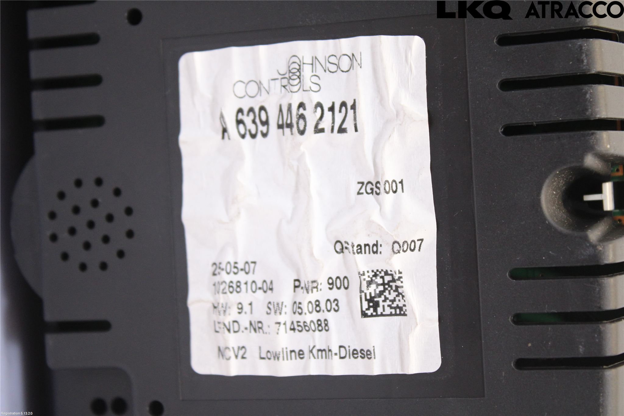 Mercedes-Benz MB VITO/VIANO (W639) 04-14 Instrument Komb