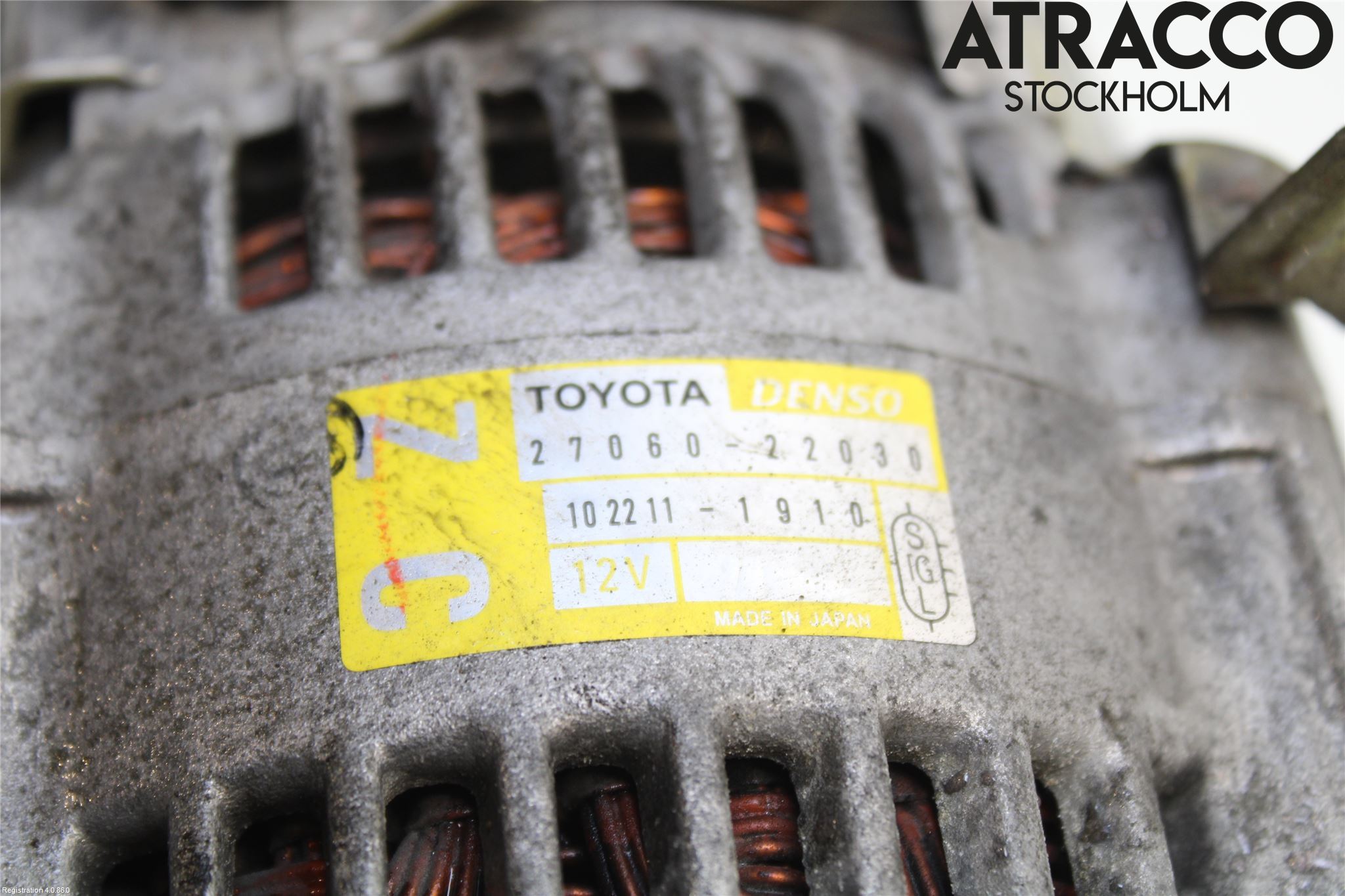 Toyota COROLLA 02-07 Generator