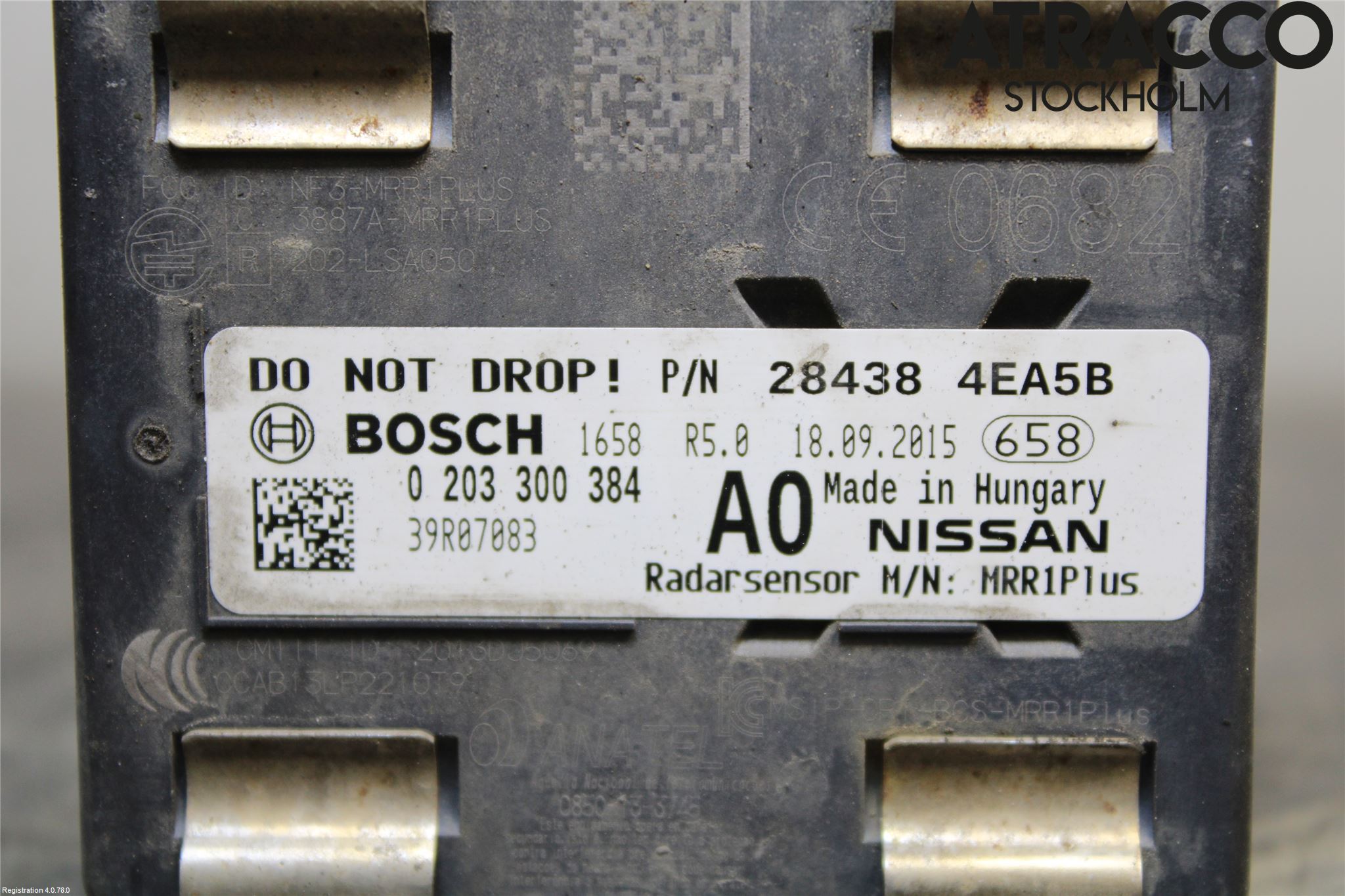 Nissan QASHQAI 14-17 Sensor Adaptiv Farthållare