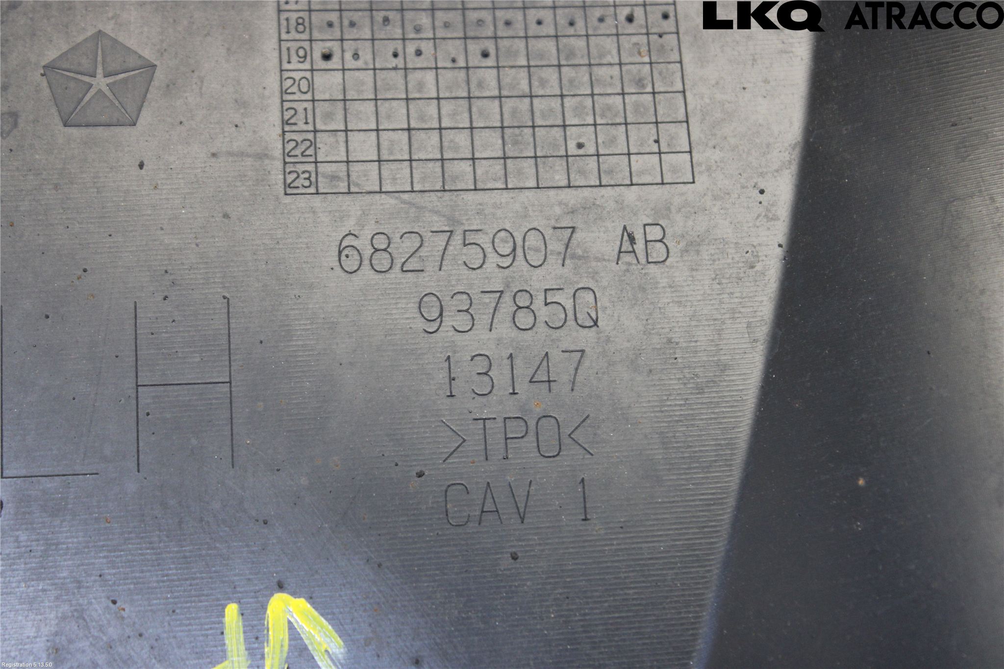 Dodge PICK UP RAM 81- Skärm Inner