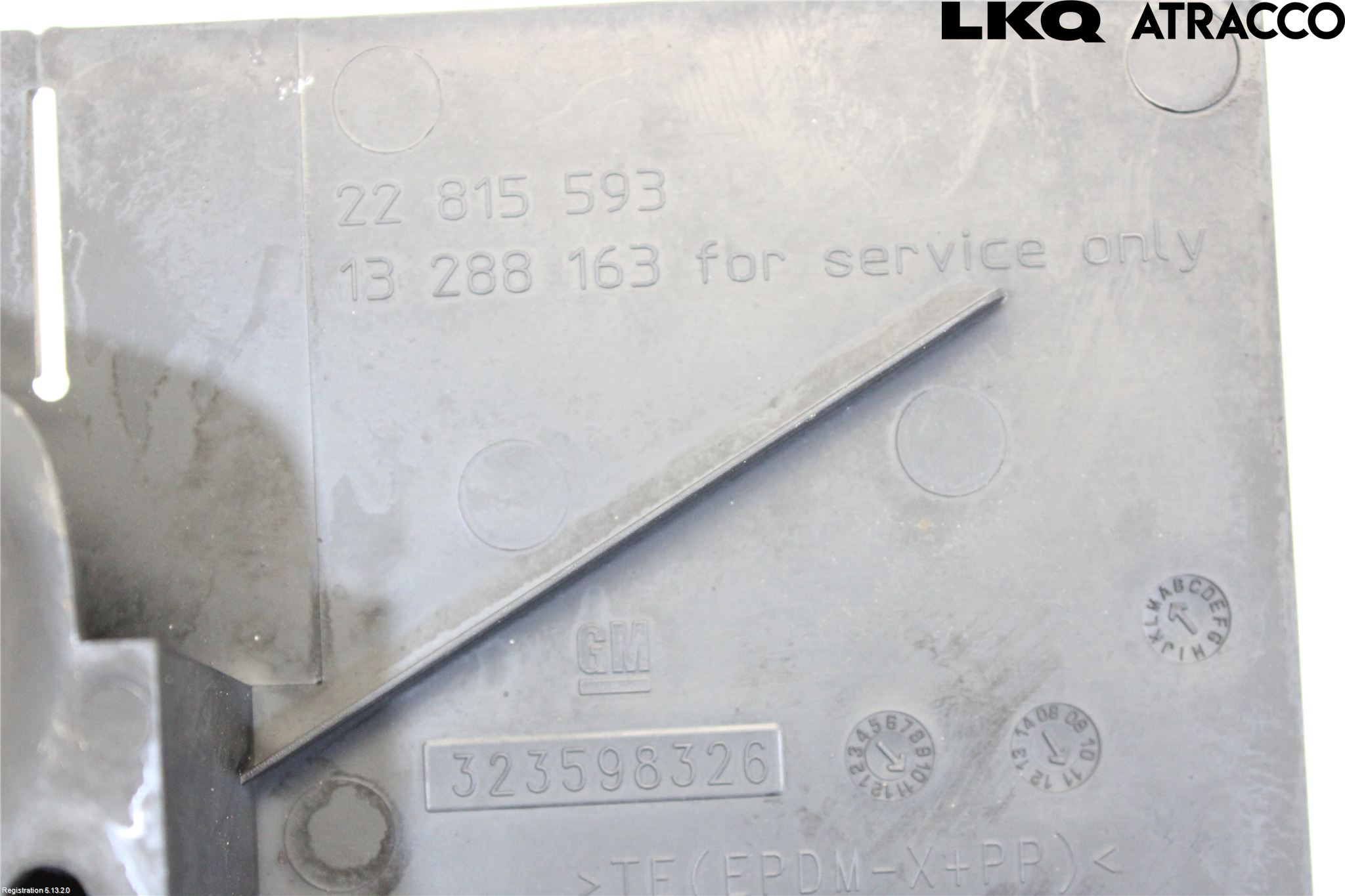 Opel INSIGNIA 09-16 Deflektor Plåt-Plast Kylning