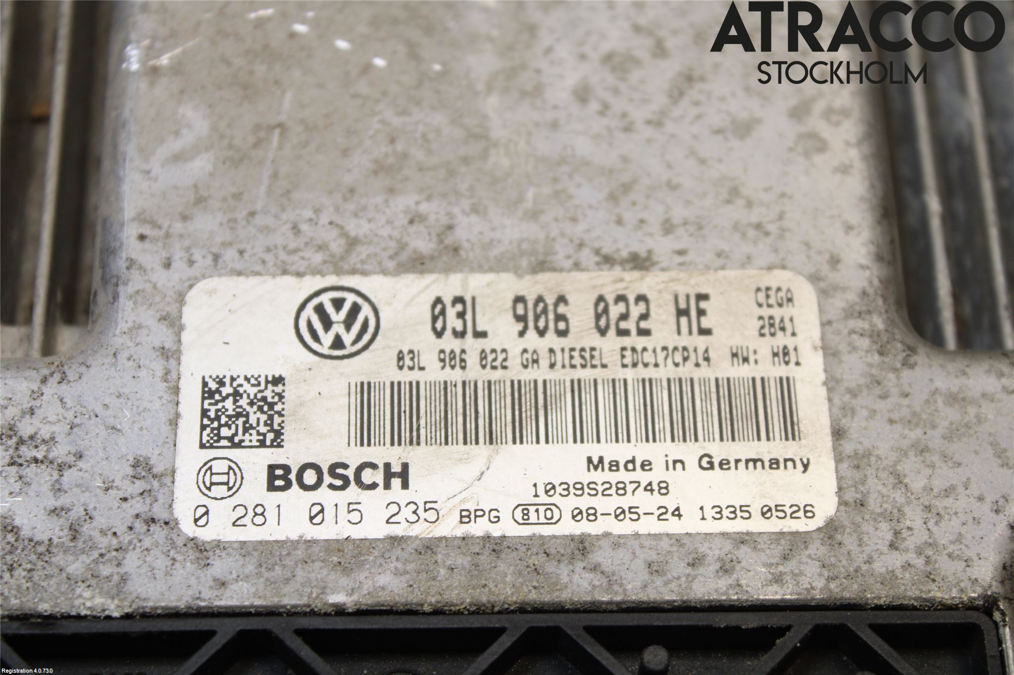 Skoda OCTAVIA (1Z) 05-13 Styrenhet Insprut Bensin