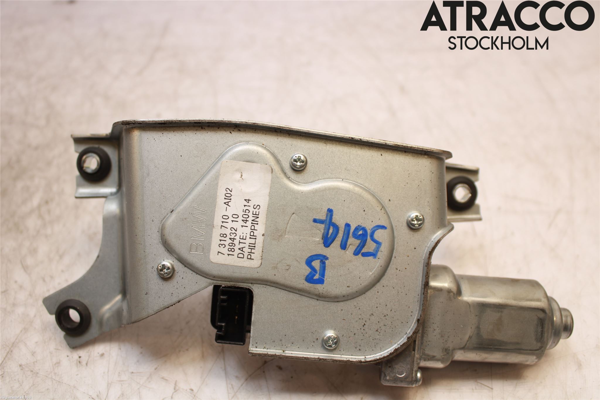 BMW X5 F15 13-18 Torkarmotor Baklucka