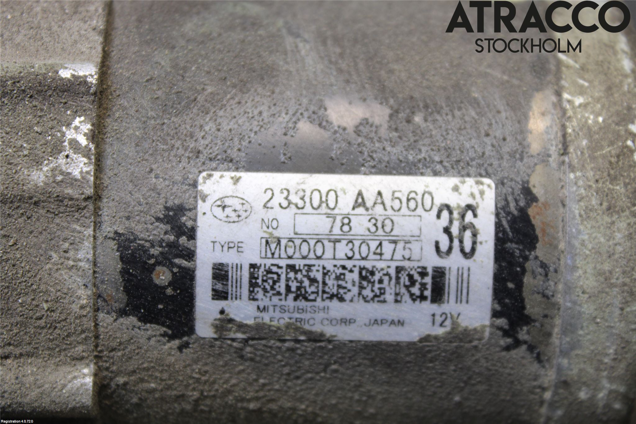 Subaru IMPREZA III 08-11 Startmotor