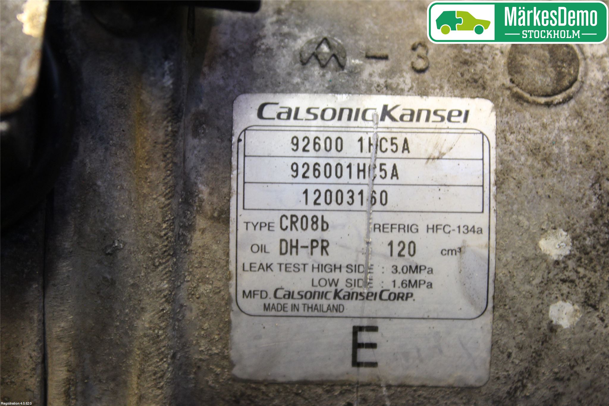 Nissan MICRA 11-16 Ac Kompressor