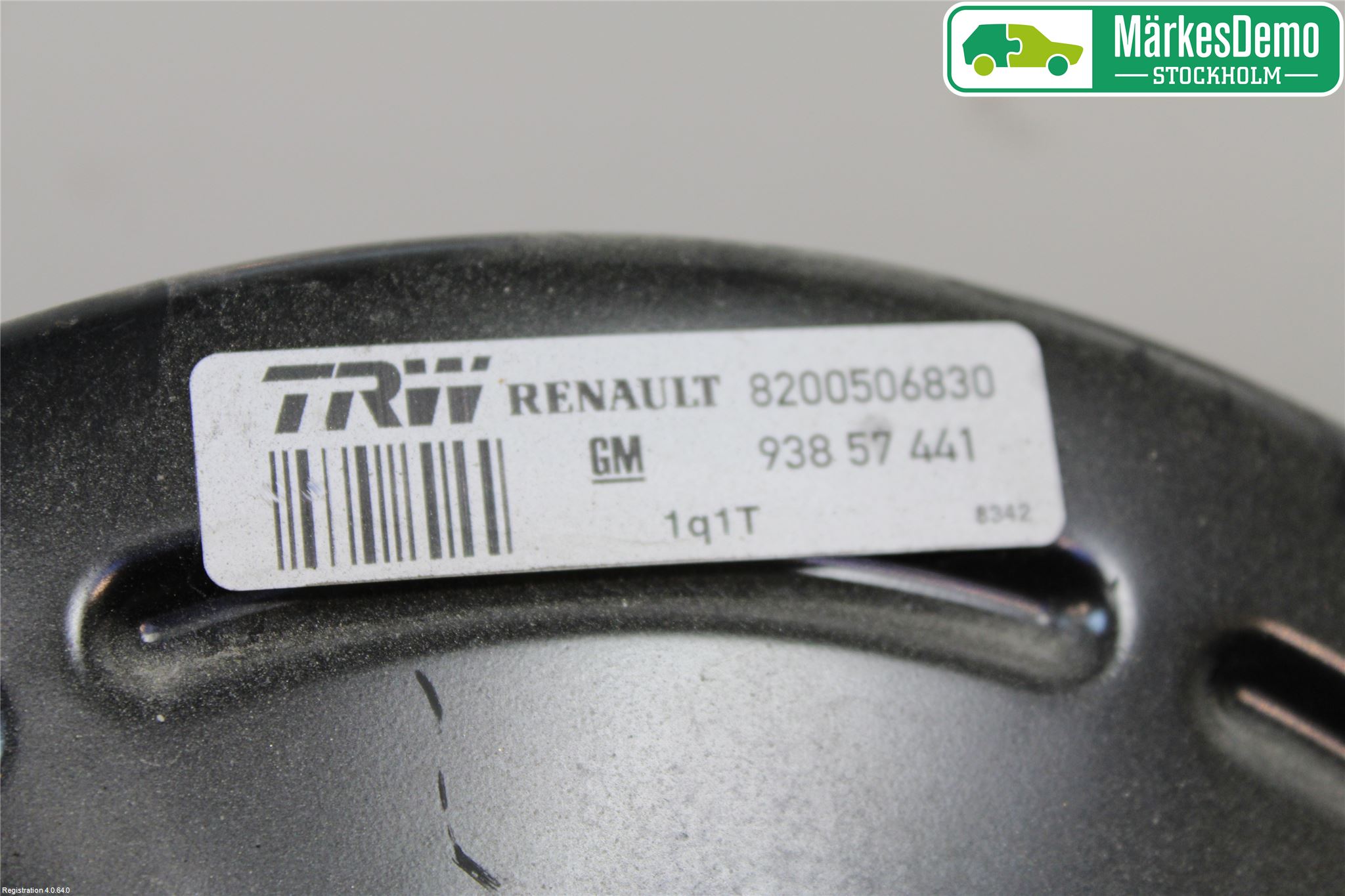 Opel VIVARO 01-14 Bromsservo