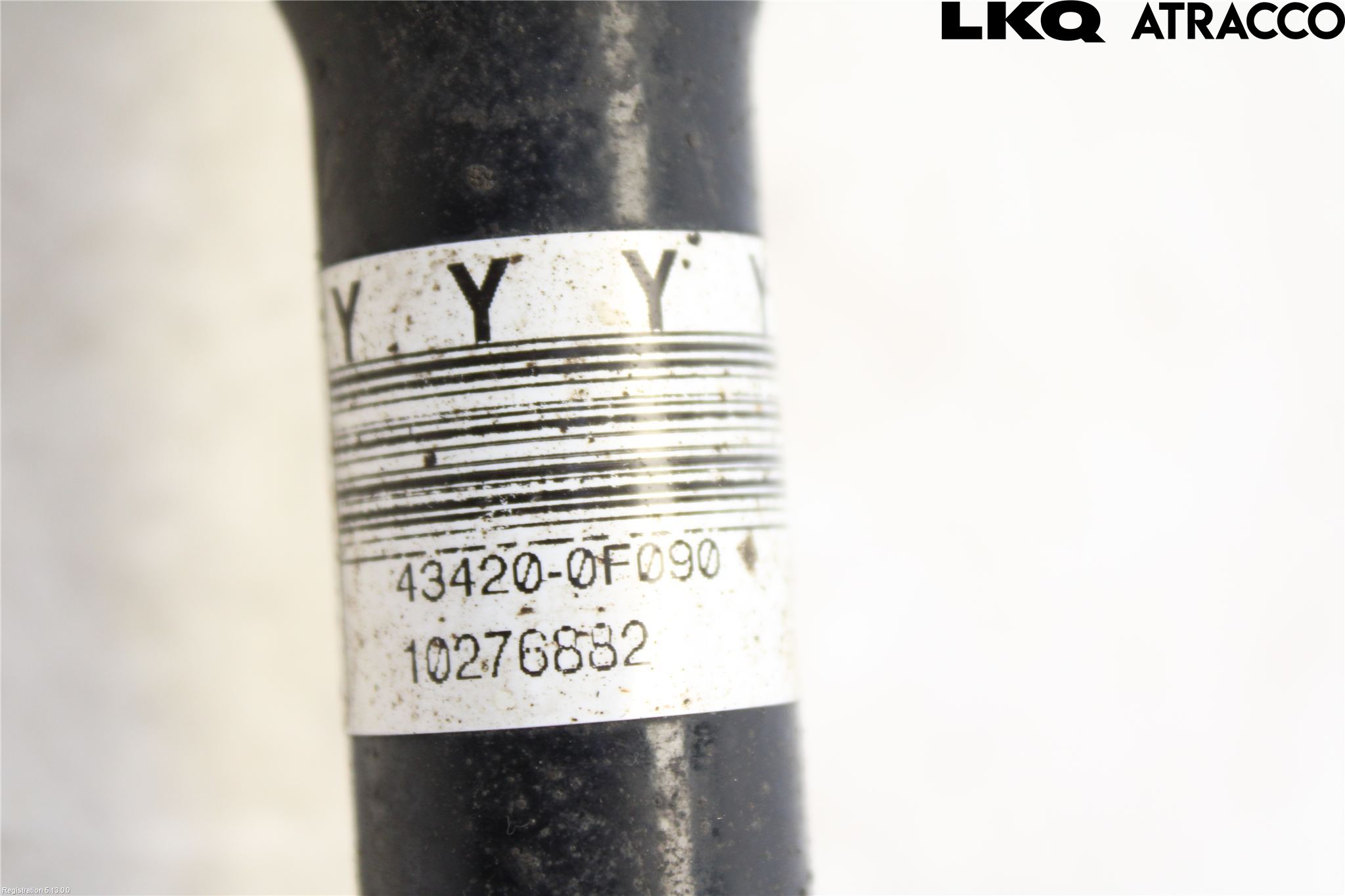 Toyota VERSO 09-18 Drivaxel Fram Vänster