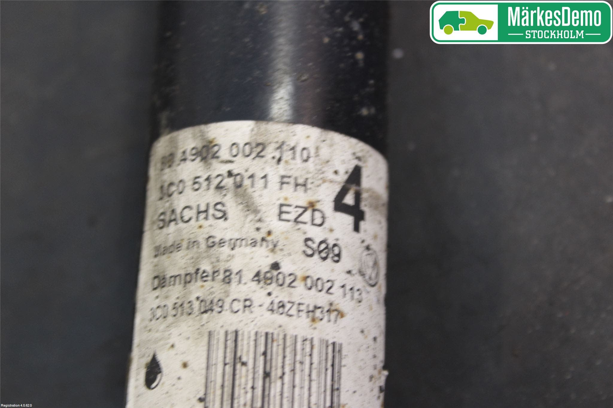 Skoda SUPERB 09-15 Stötdämpare Bak