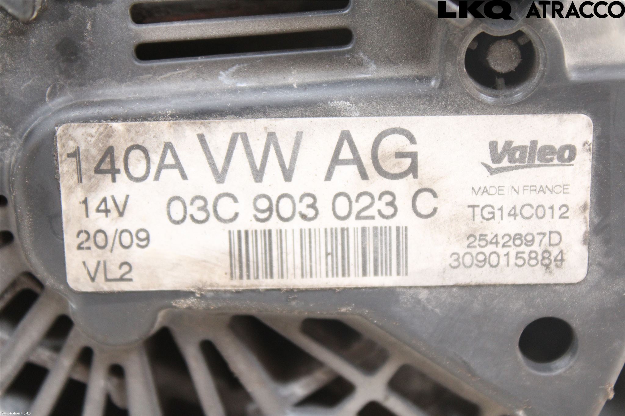 Volkswagen VW PASSAT 05-11 Generator