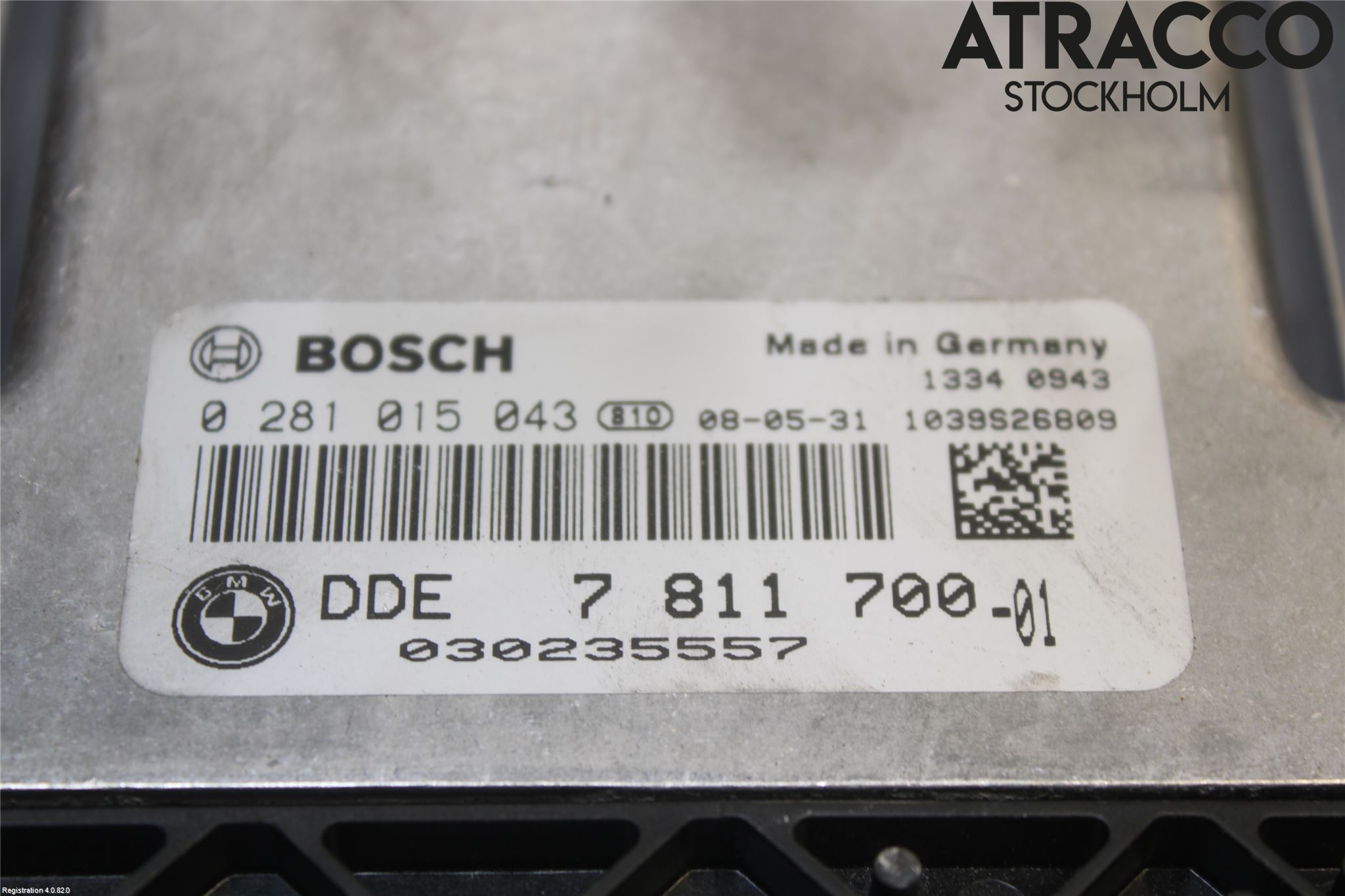 BMW 5 E60/61 Sed/Tou 02-10 Styrenhet Insprut Bensin