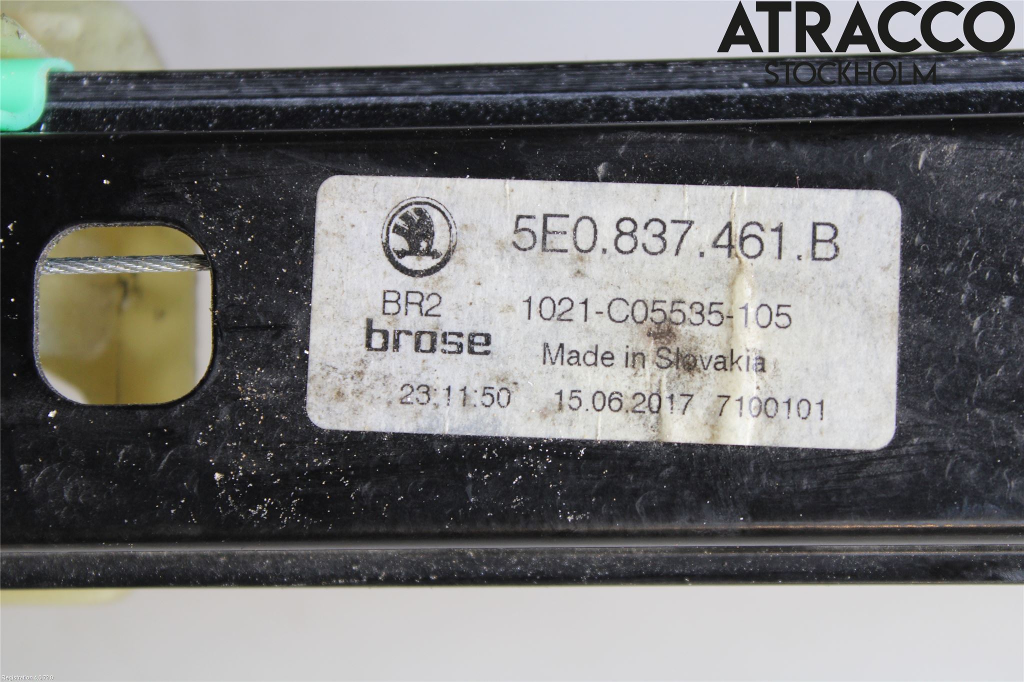 Skoda OCTAVIA (5E) 13-20 Fönsterhiss El Kompl