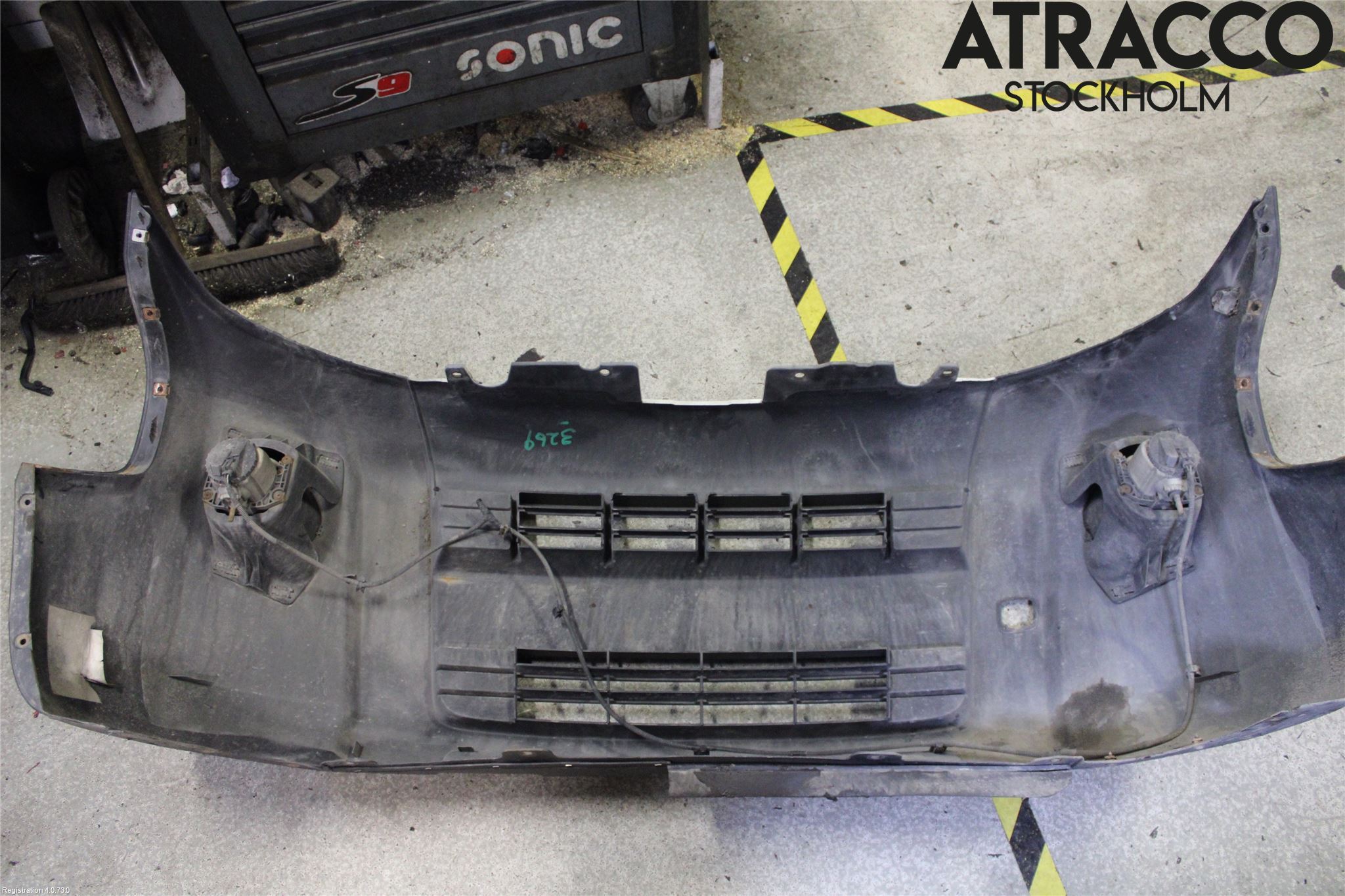 Citroen NEMO Stötfångarbeklädnad Fram