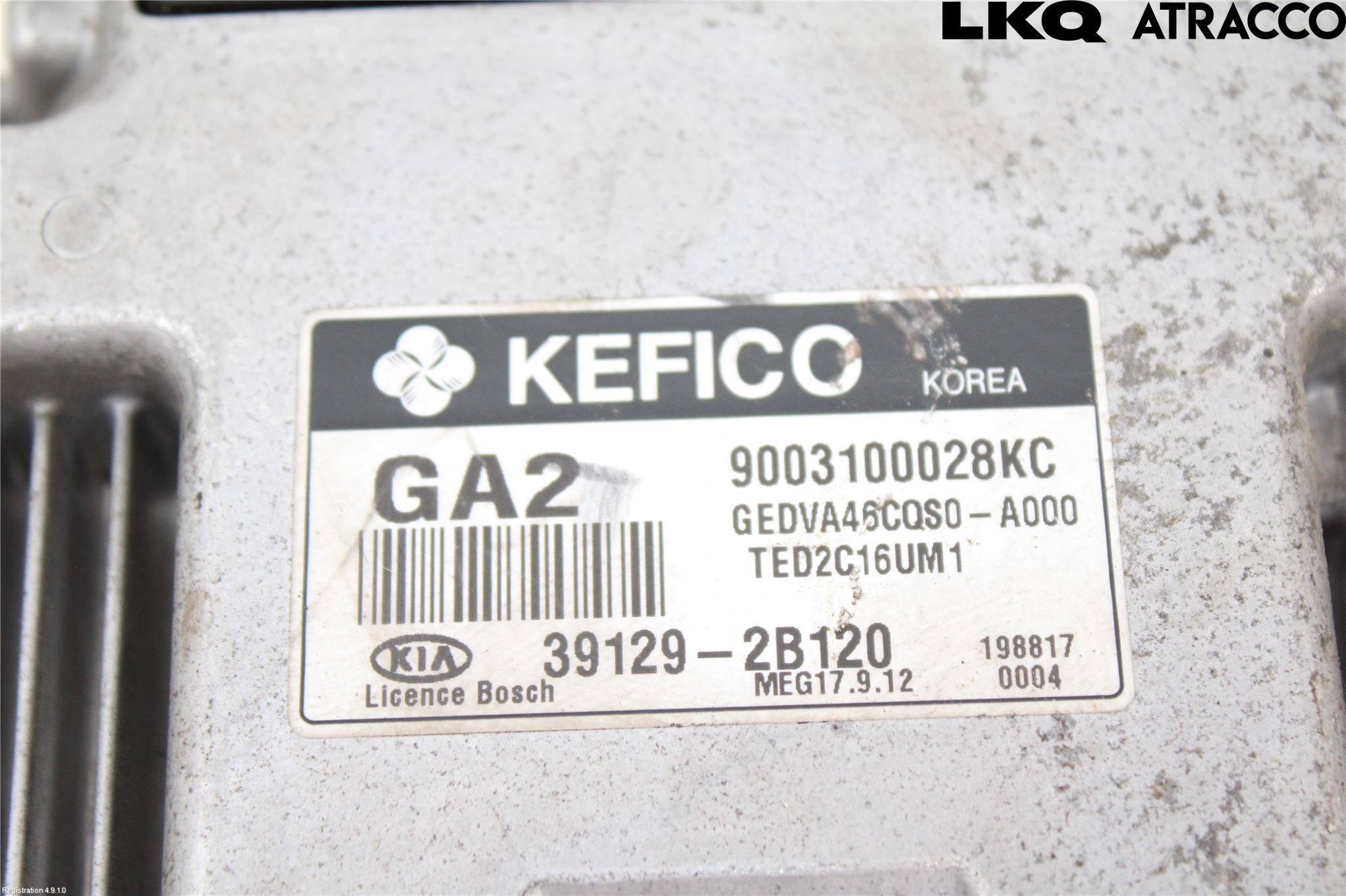 Kia CEED 06-12 Styrenhet Insprut Bensin