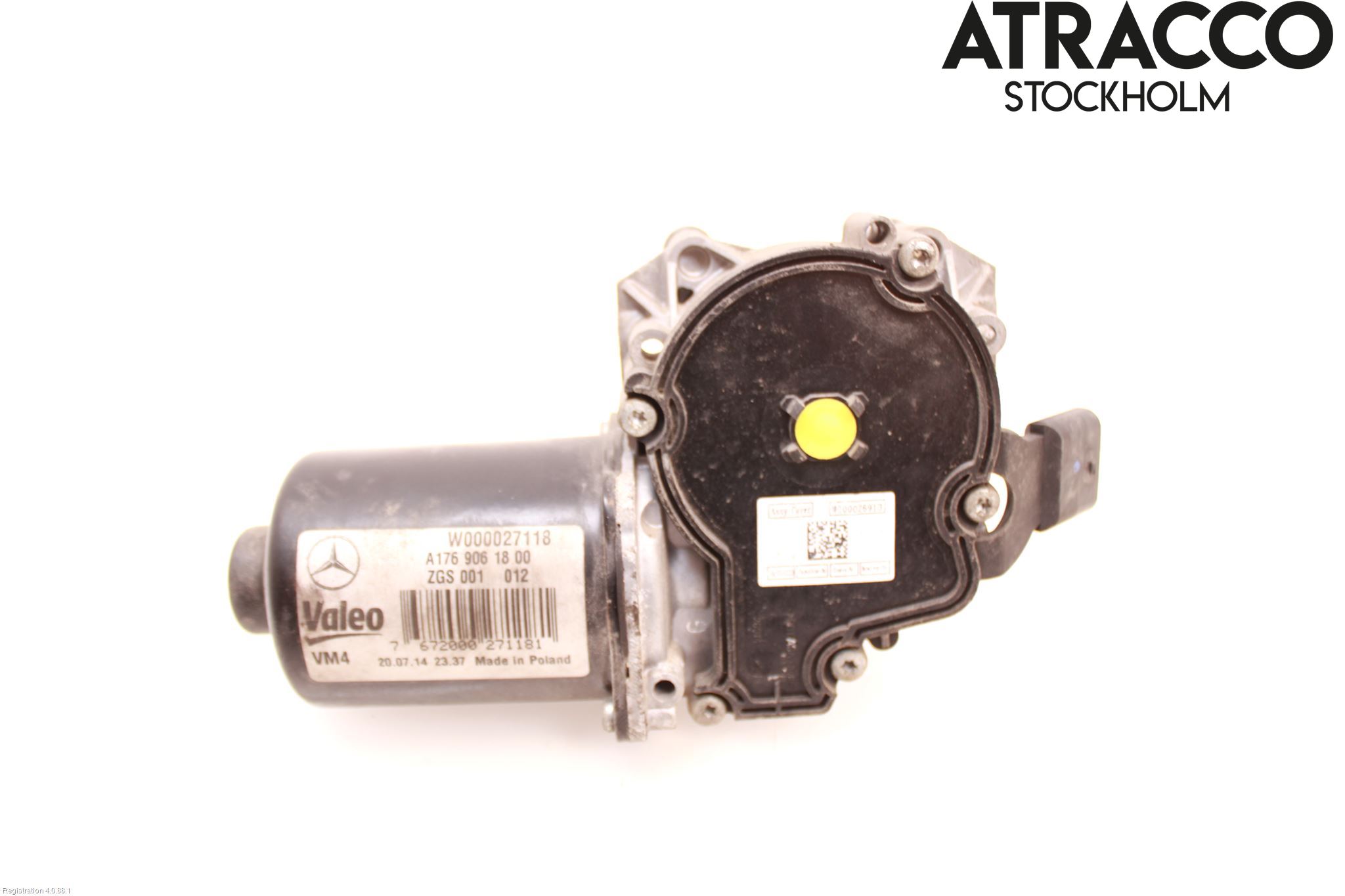 Mercedes-Benz MB CLA-KLASS (C117/X117) 13-19 Torkarmotor Vindruta