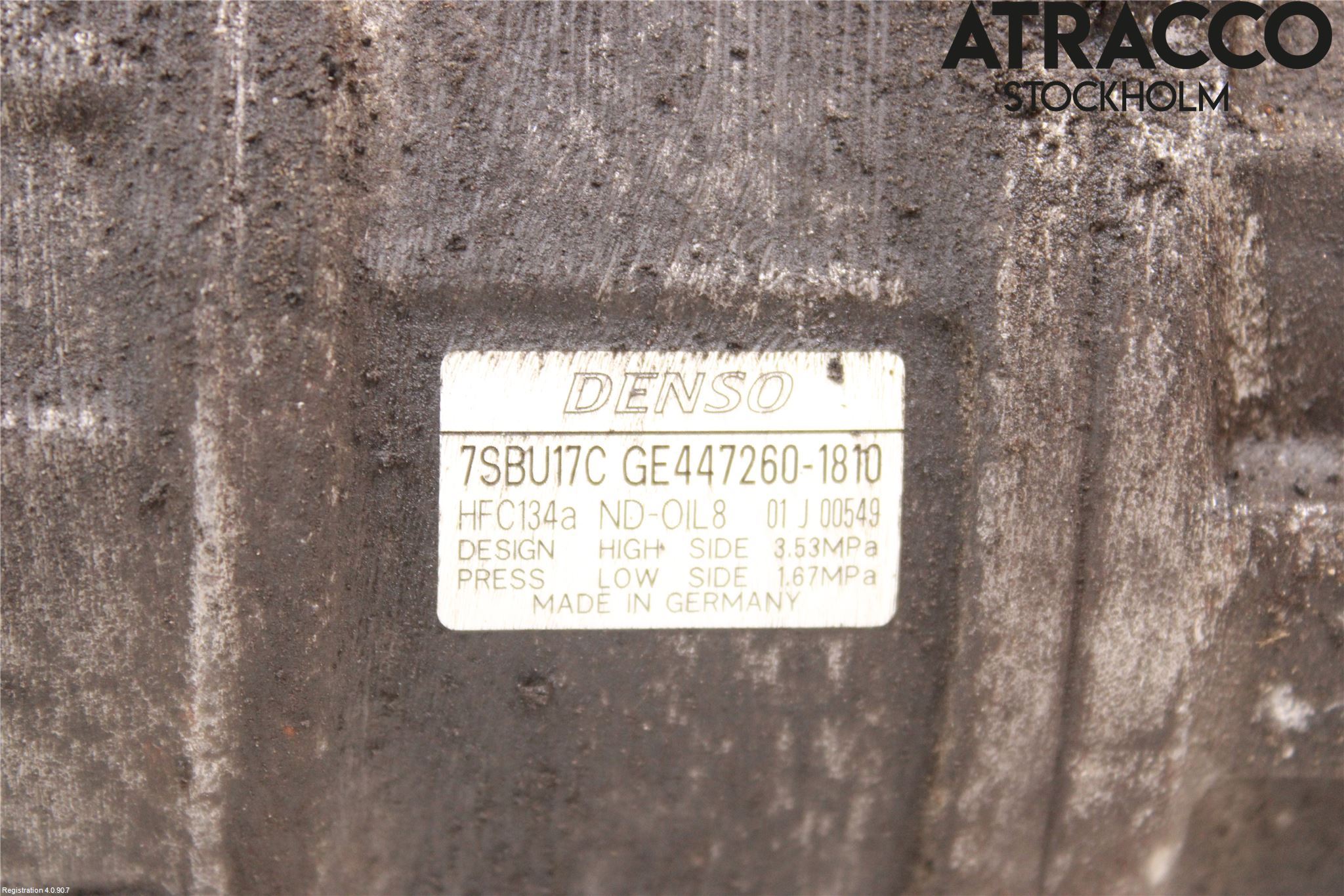 BMW 5 E60/61 Sed/Tou 02-10 Ac Kompressor