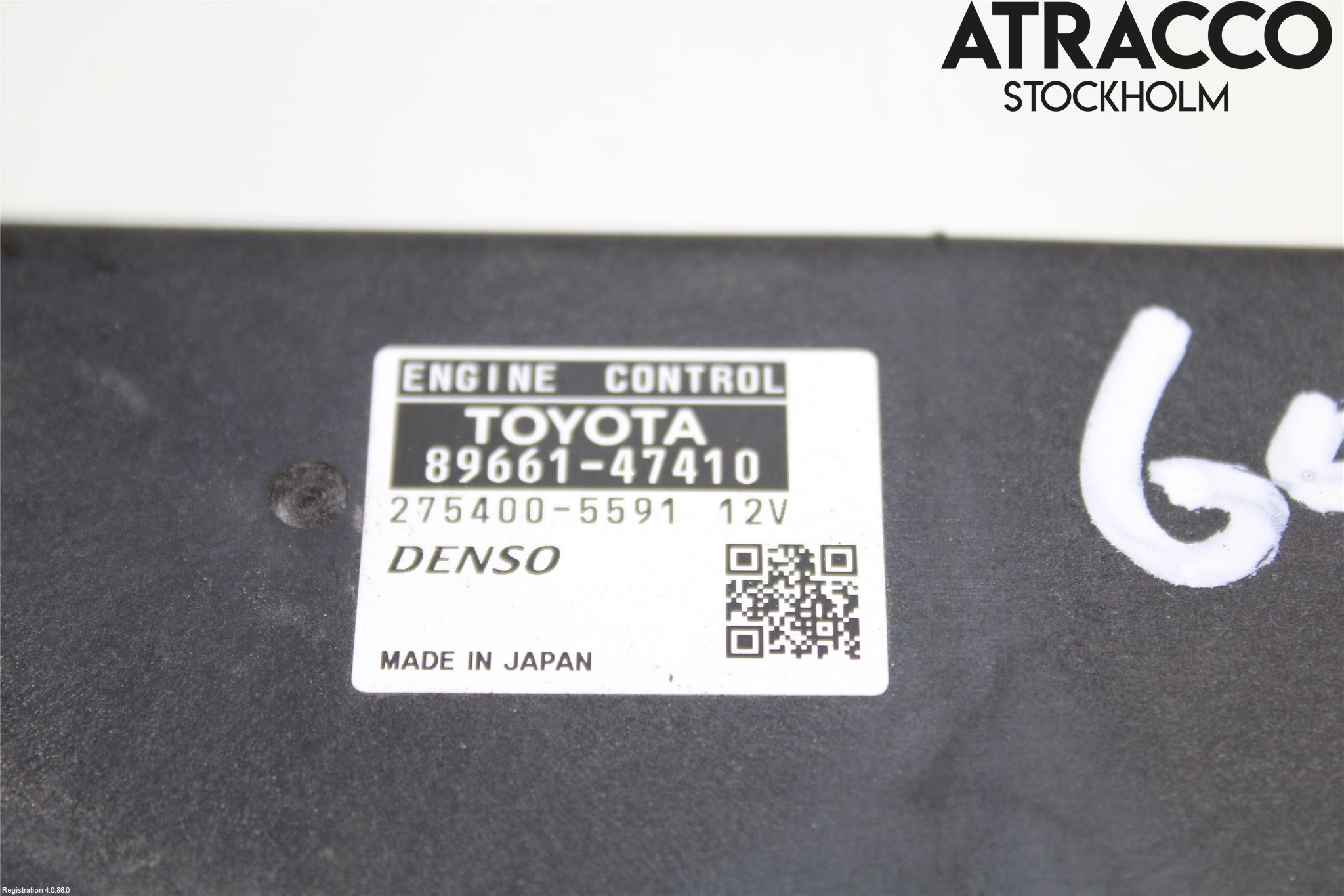 Toyota PRIUS ZVW30 09-20 Styrenhet Insprut Bensin