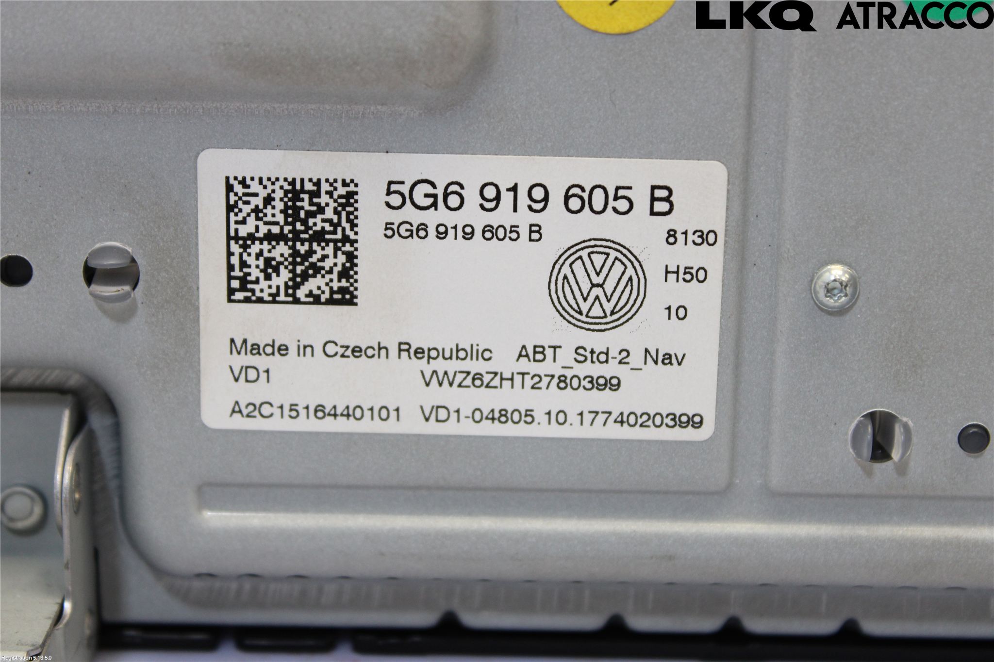 Volkswagen VW TIGUAN 16-24 Multifunktionsdisplay