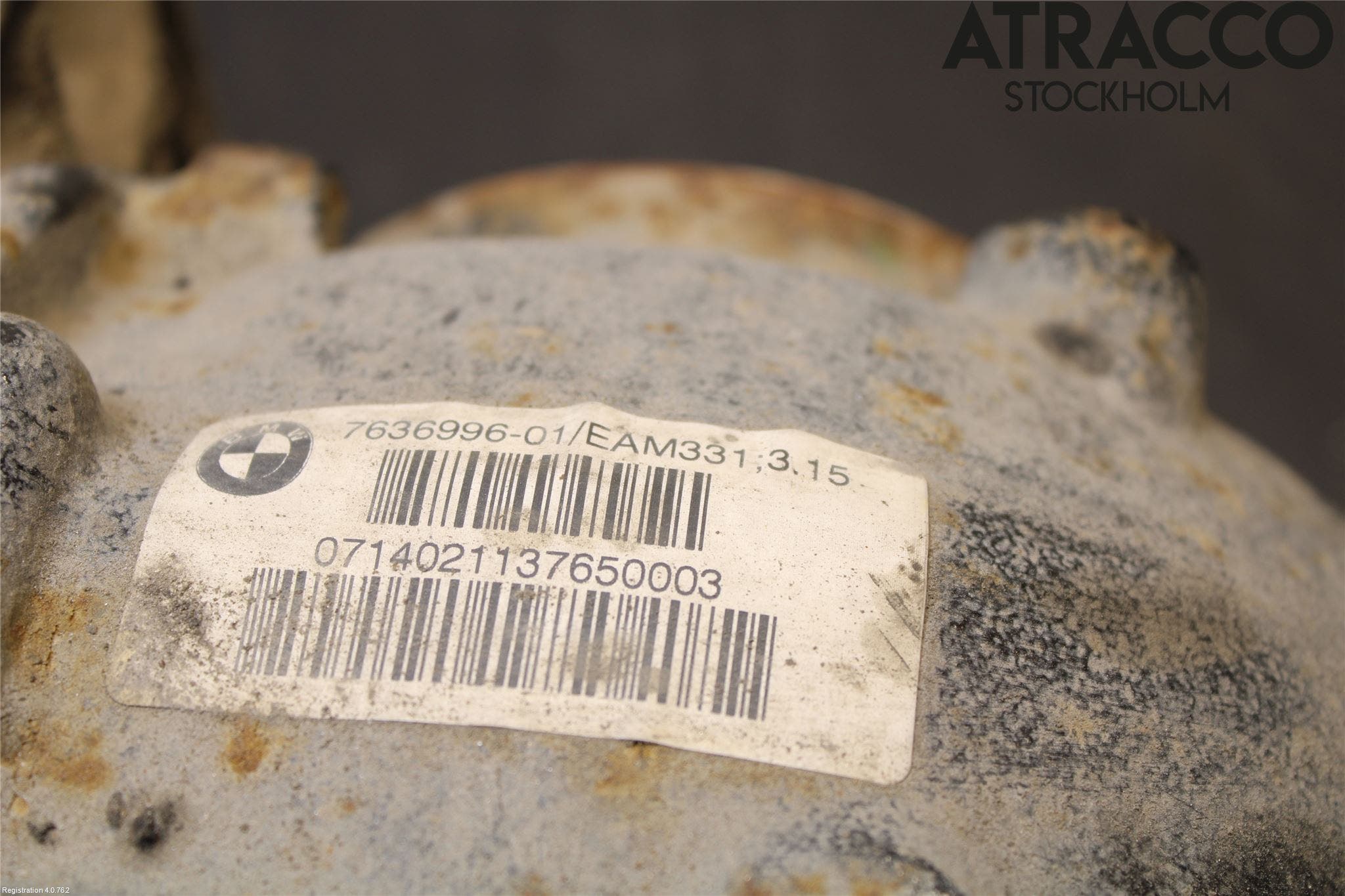 BMW X5 F15 13-18 Bakväxel-Diff