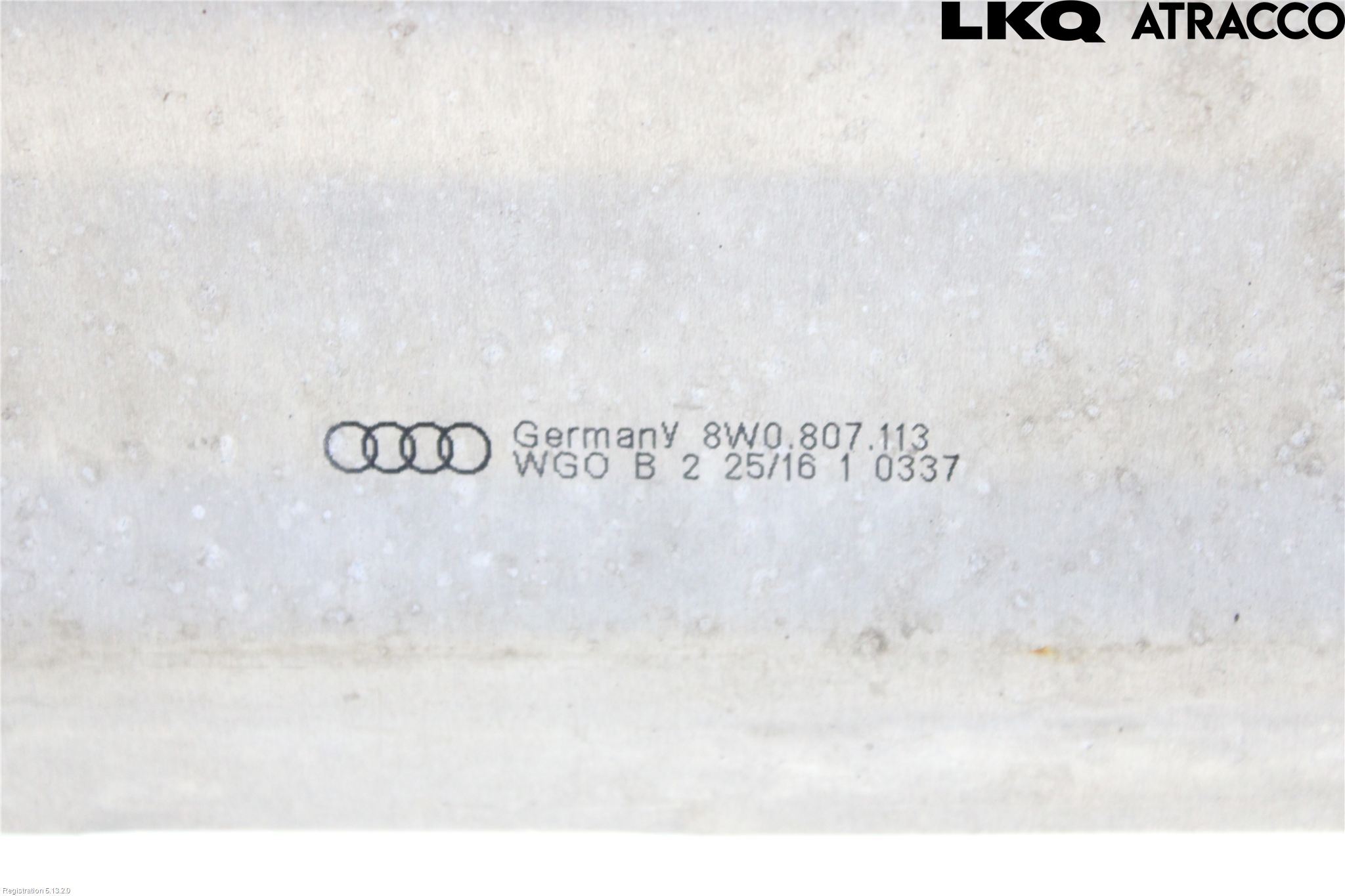 Audi A4/S4 B9 16-19 Stötfångarbalk Fram