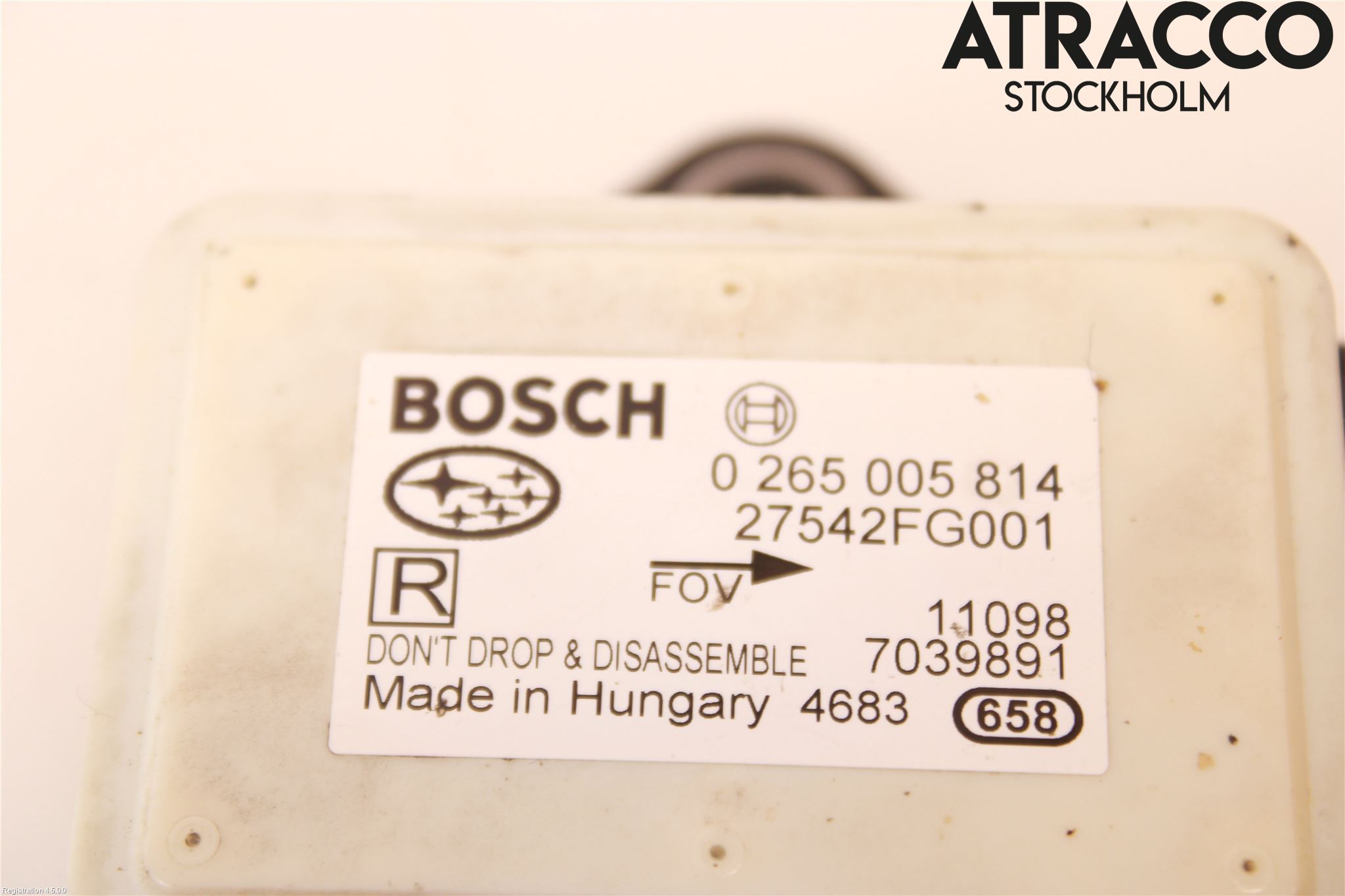 Subaru FORESTER SH  08-13 Givare Accelaration