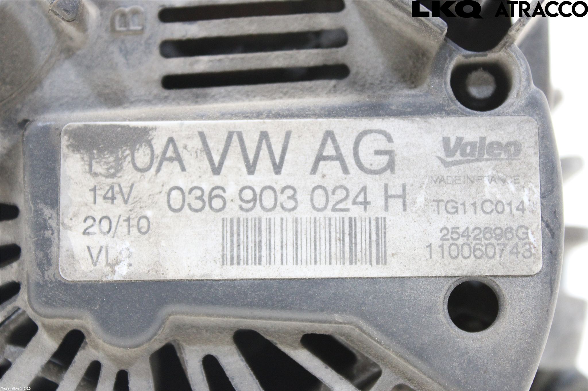 Volkswagen VW POLO 10-17 Generator