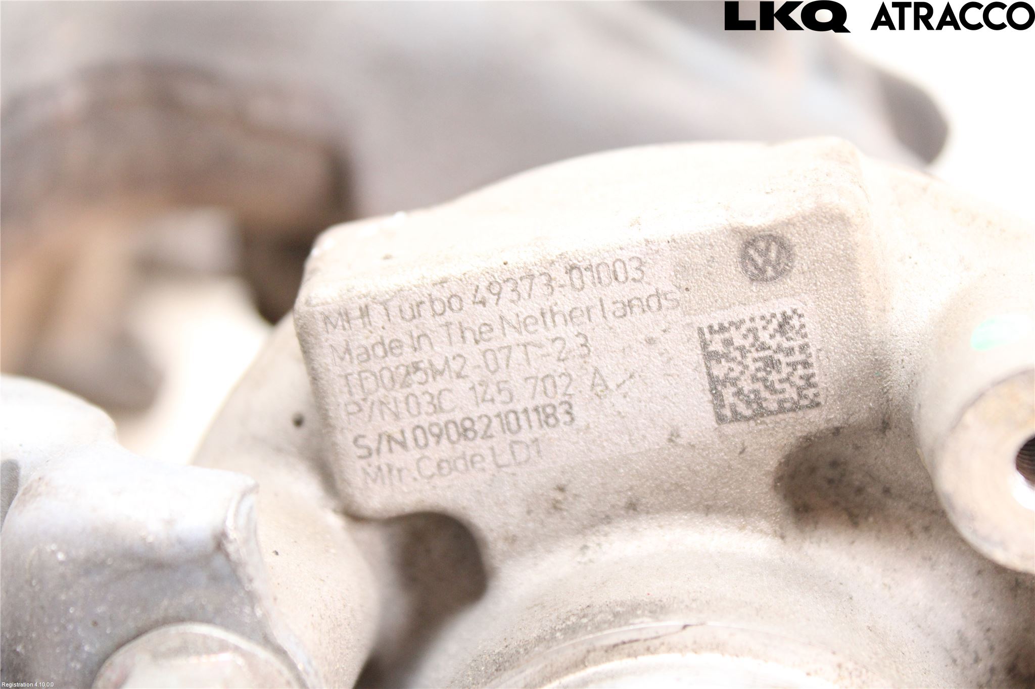 Volkswagen VW GOLF VI 09-13 Turboaggregat