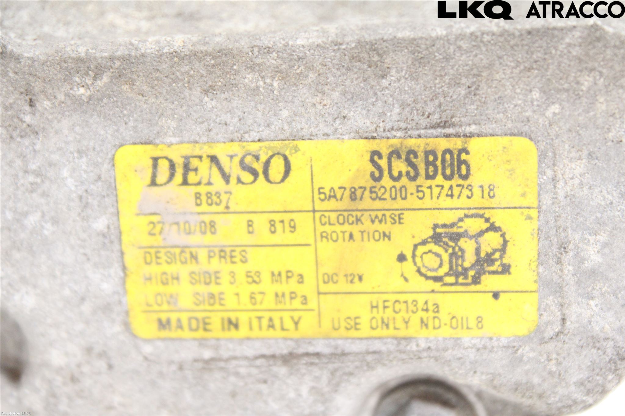 Fiat 500 07- Ac Kompressor