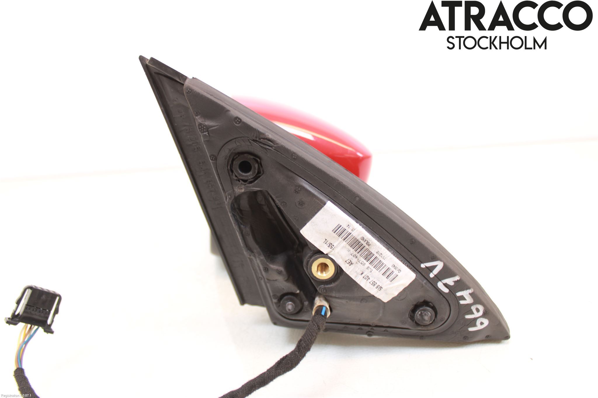 Skoda RAPID Spegel Yttre El Vä