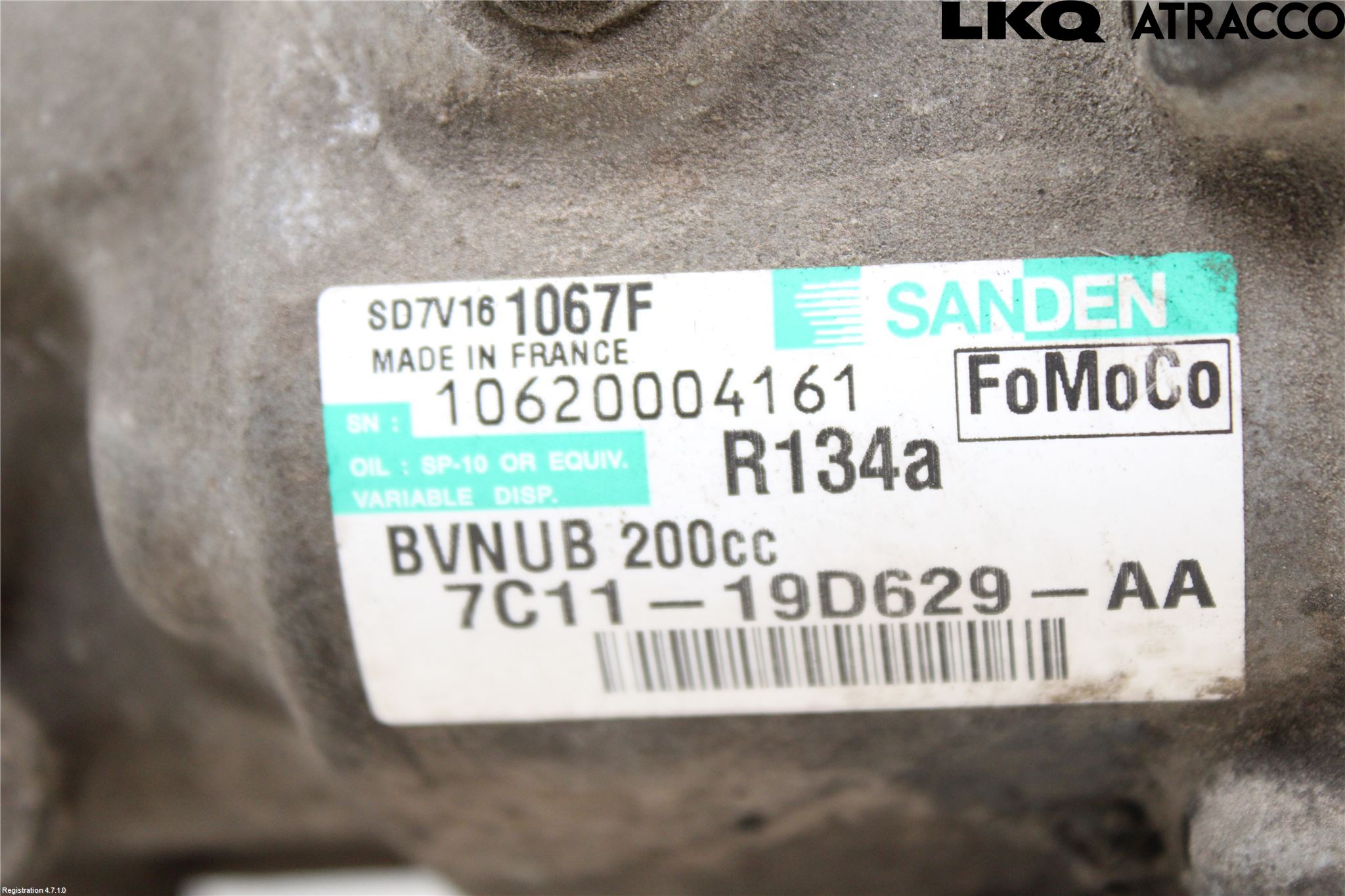 Ford TRANSIT    06-13 Ac Kompressor