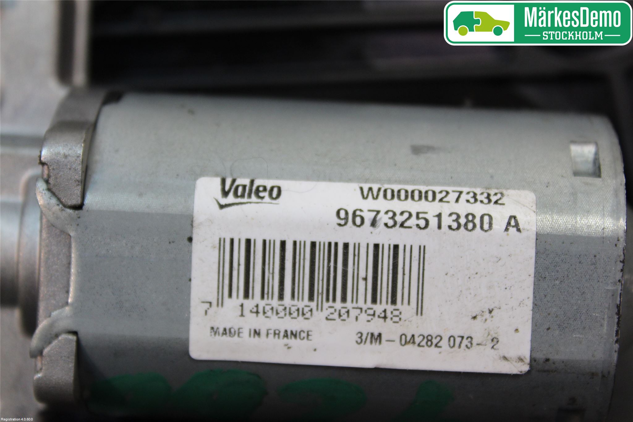 Peugeot 208 12-15 Torkarmotor Baklucka