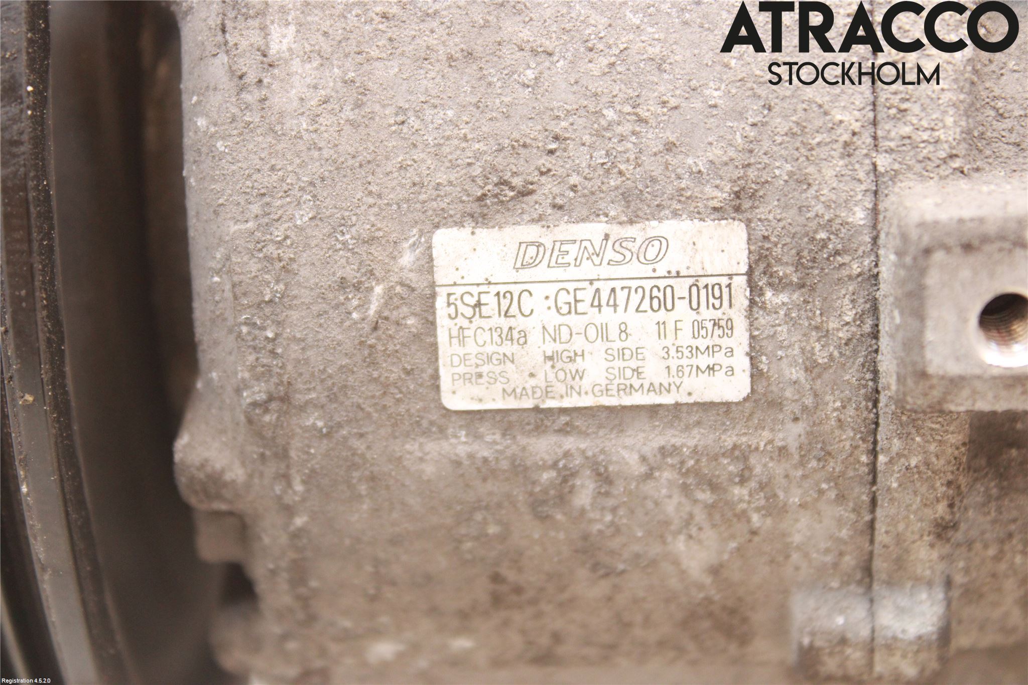 Toyota COROLLA VERSO 04-07 Ac Kompressor