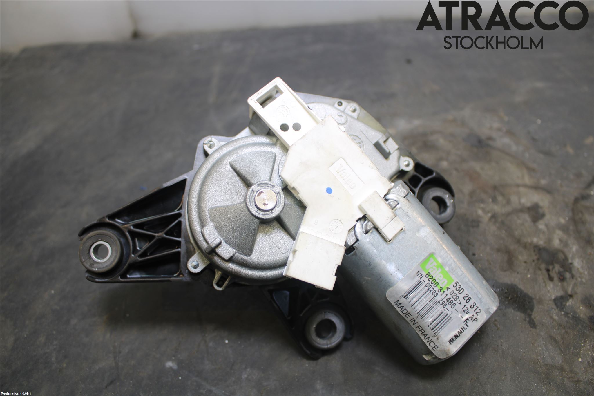Renault CLIO III  09-12 Torkarmotor Baklucka
