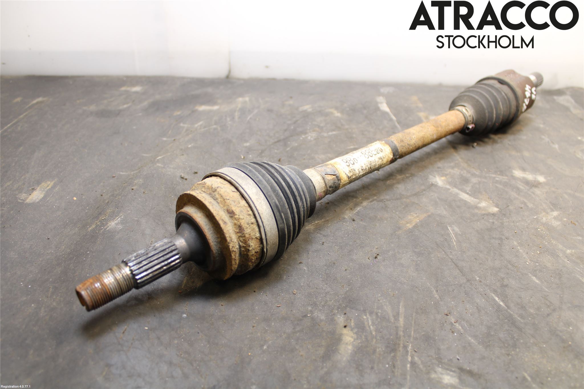 Citroen C3 10-17 Drivaxel Fram Vänster