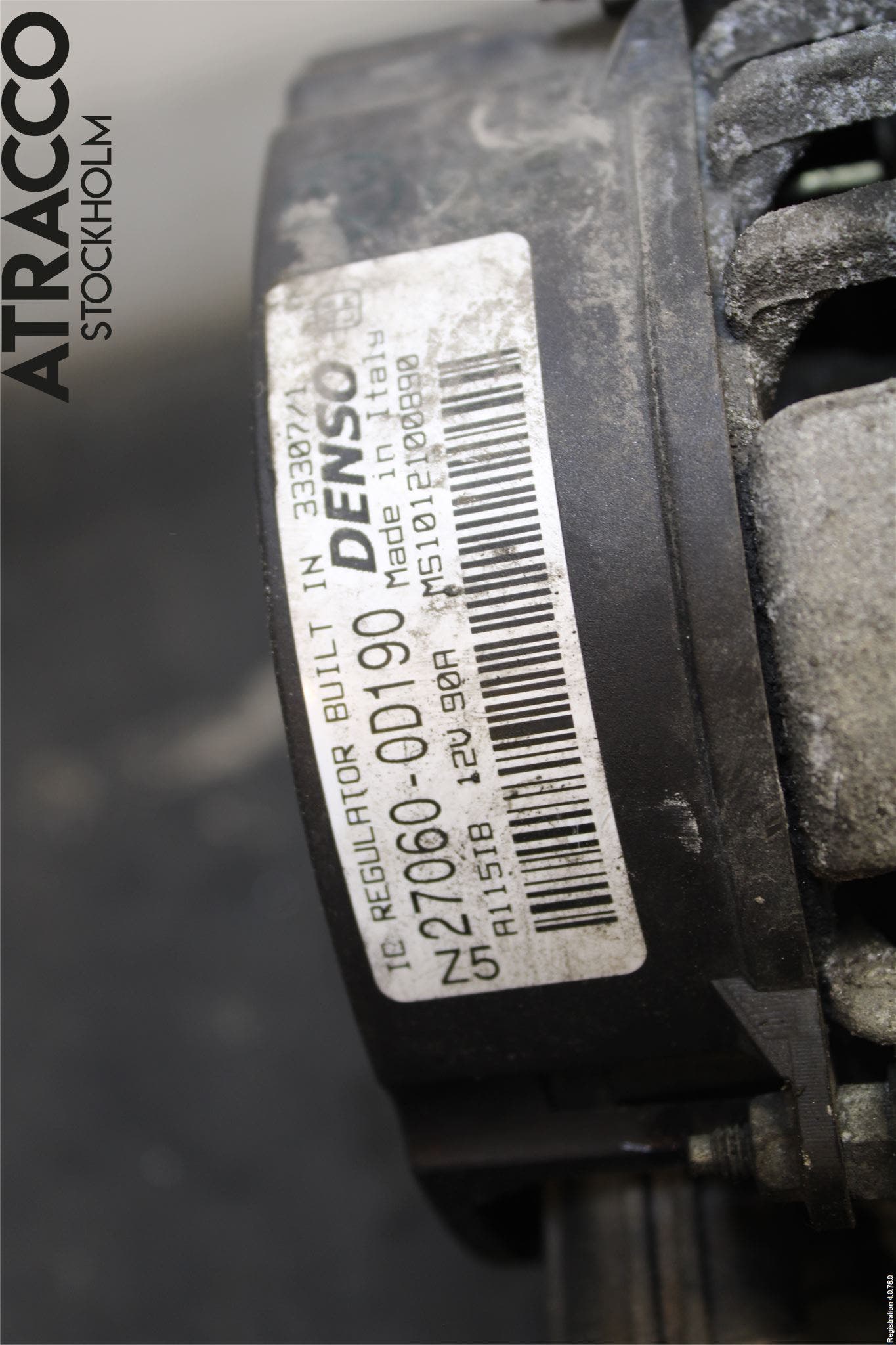 Toyota COROLLA VERSO 08-09 Generator