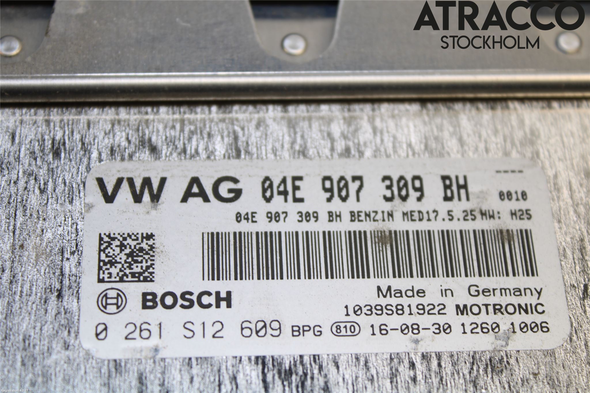 Volkswagen VW GOLF / E-GOLF VII 13-20 Styrenhet Insprut Bensin