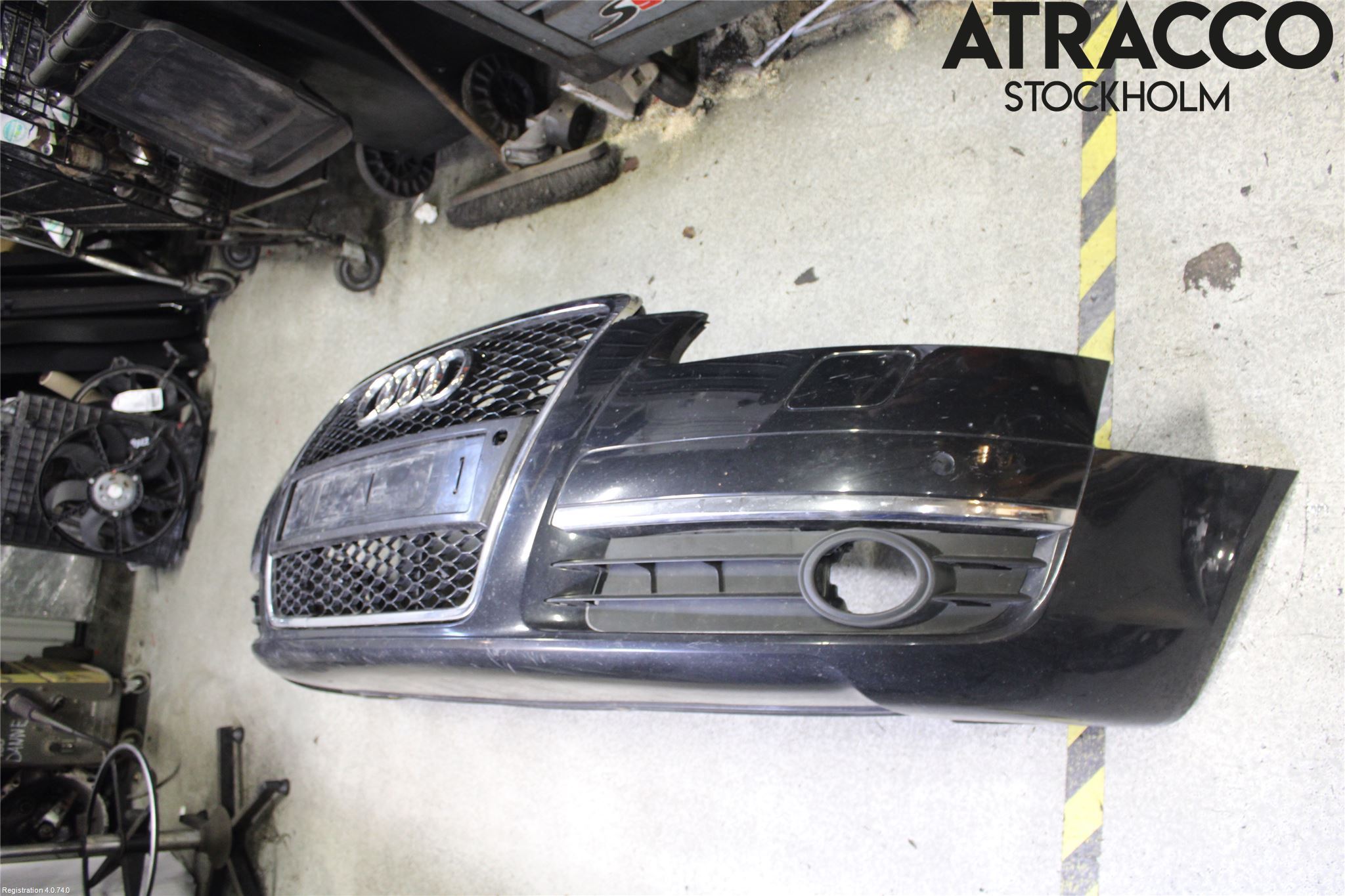 Audi A4/S4 01-05 Stötfångarbeklädnad Fram