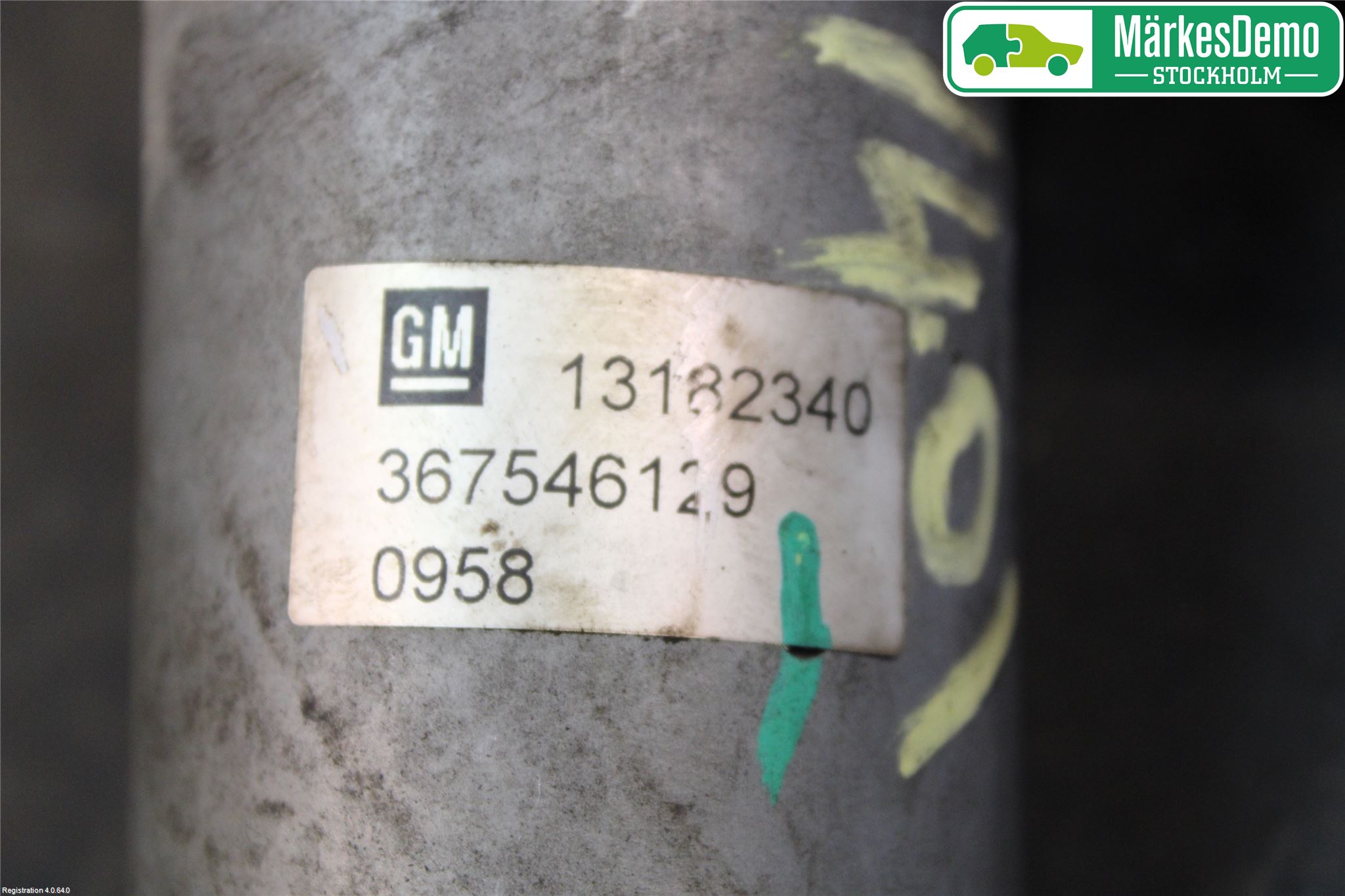 Opel CORSA D 07-14 Torkarmotor Vindruta