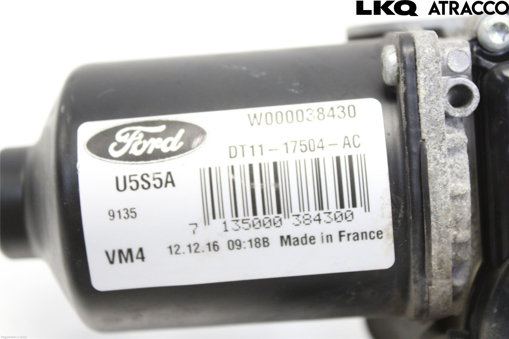 Ford TRANSIT/TOURNEO CONNECT 13-22 Torkarmotor Vindruta