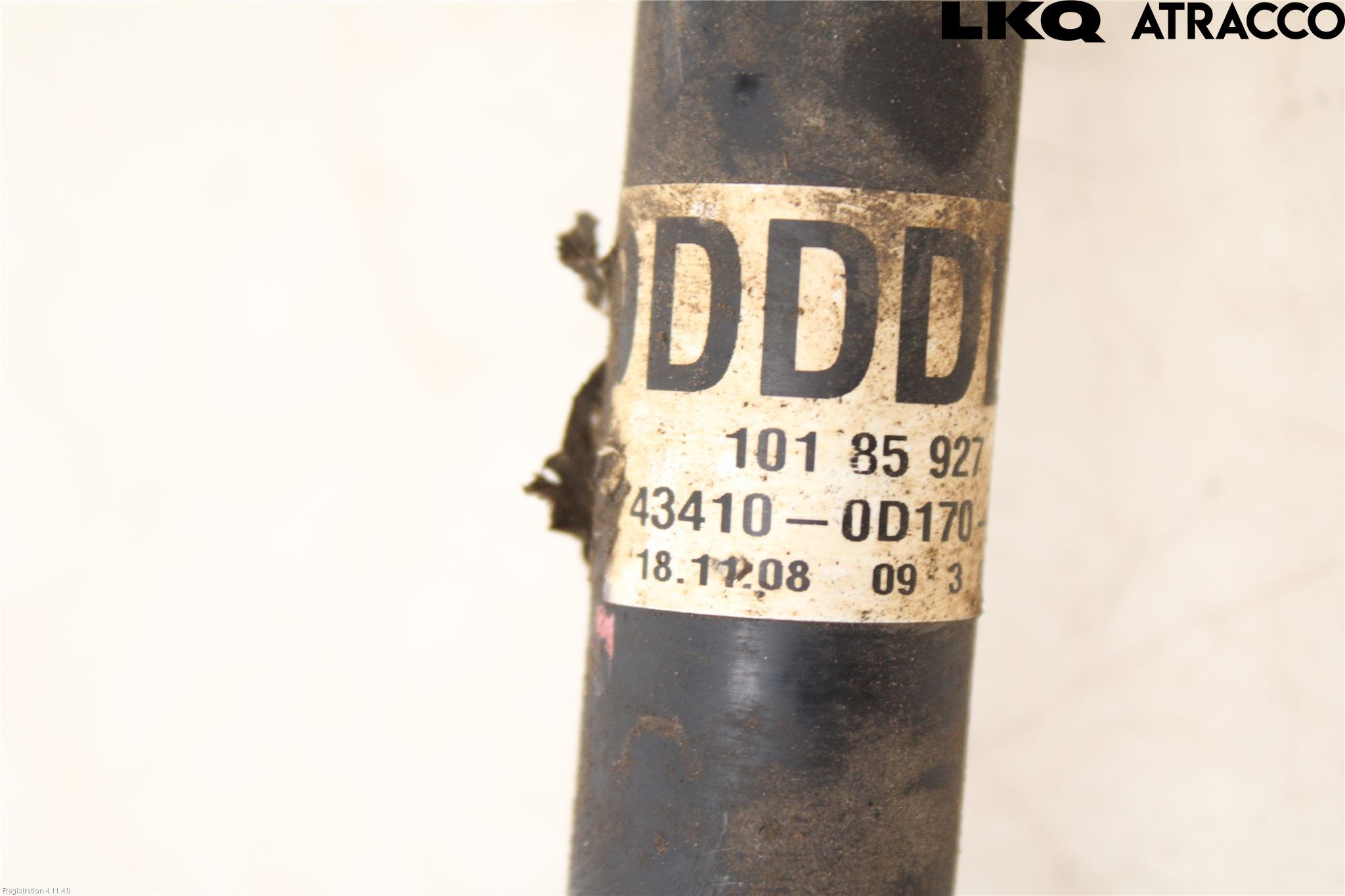 Toyota YARIS XP90 06-11 Drivaxel Fram Höger