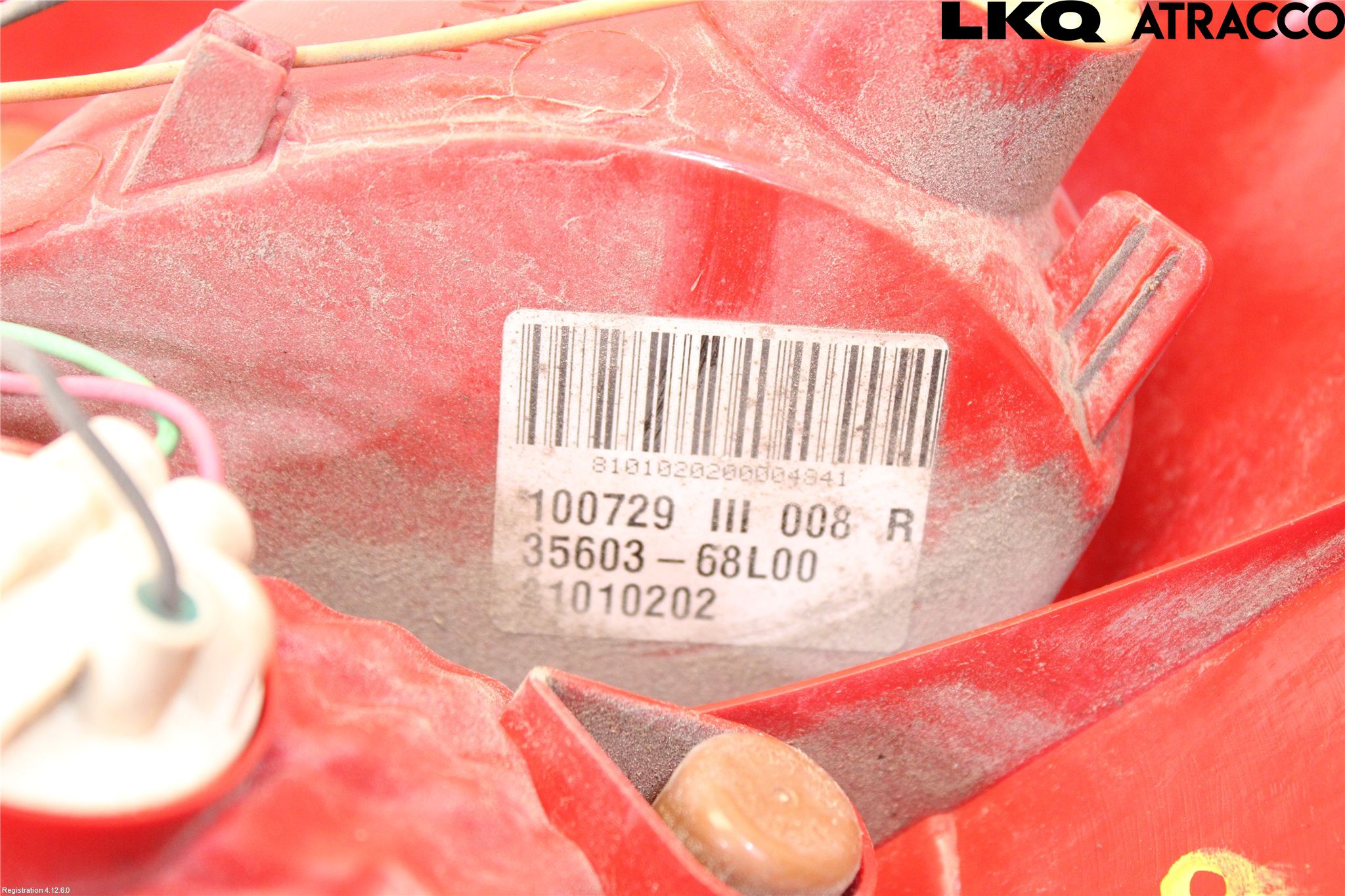 Suzuki SWIFT 11-16 Bakljus Höger