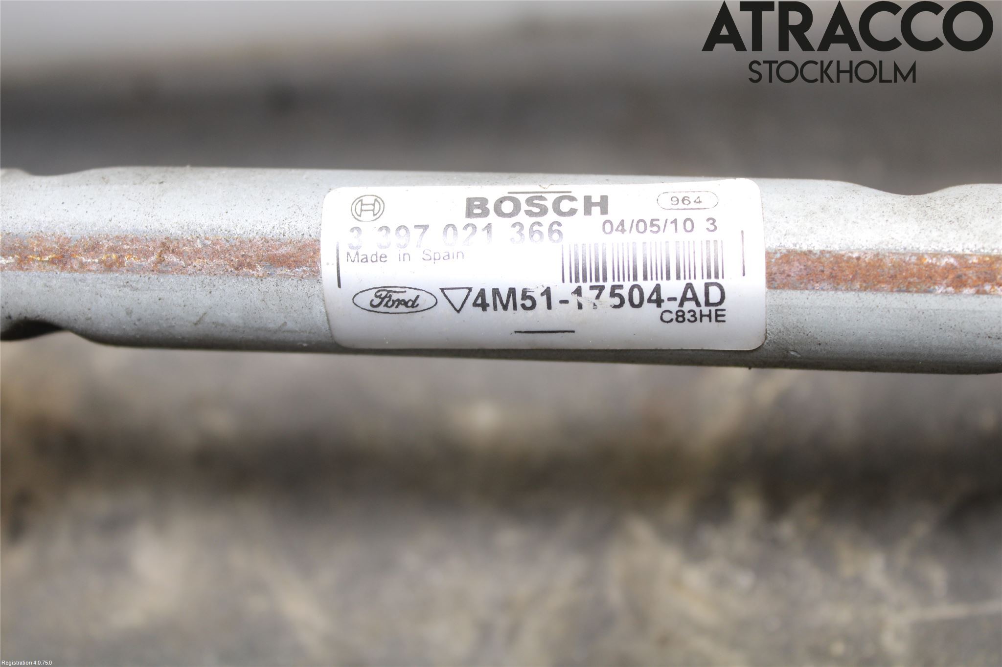 Ford FOCUS 08-11 Torkarmekanism Vindruta