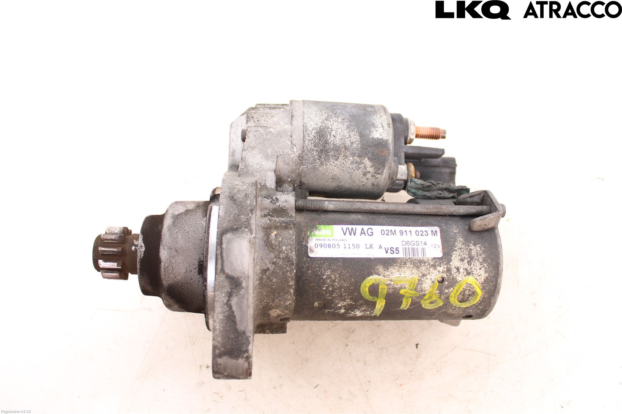 Audi A3/S3 05-13 Startmotor